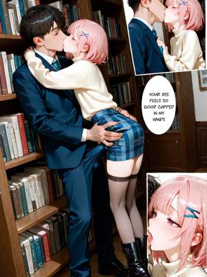 Femboy Library Porn Comics english 15