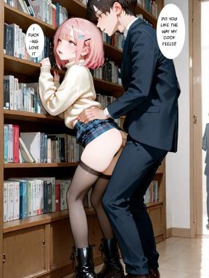 Femboy Library Porn Comics english 22