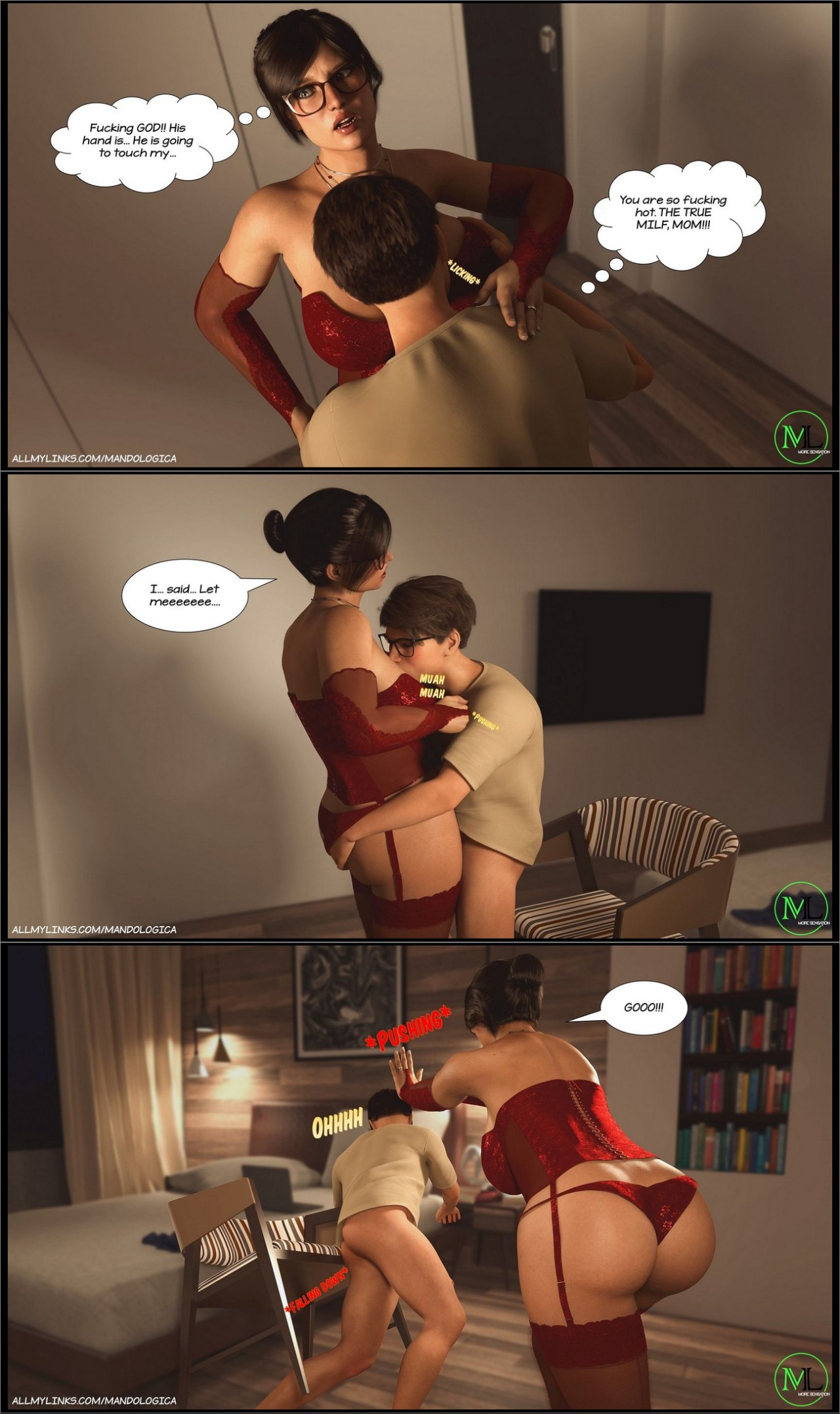 Forbidden Flames By Mandologica Part 2 Porn Comics english 12