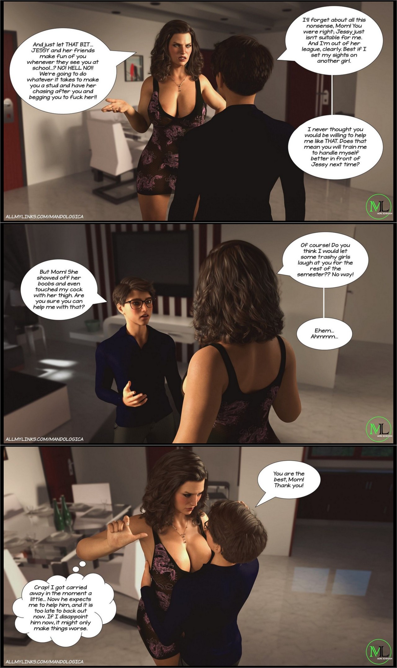Forbidden Flames By Mandologica Part 2 Porn Comics english 18