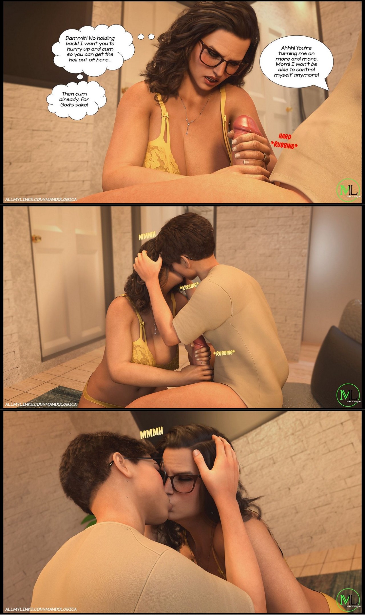 Forbidden Flames By Mandologica Part 2 Porn Comics english 36