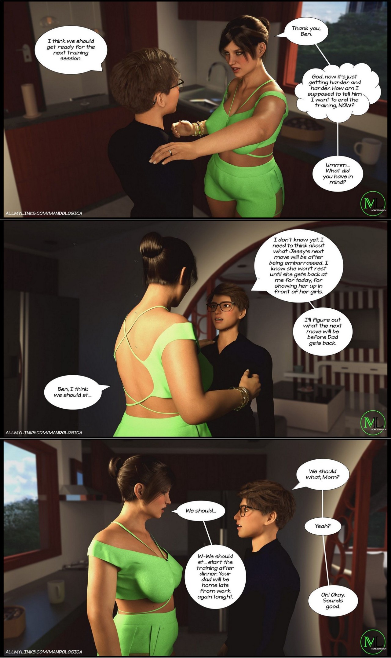 Forbidden Flames By Mandologica Part 2 Porn Comics english 41