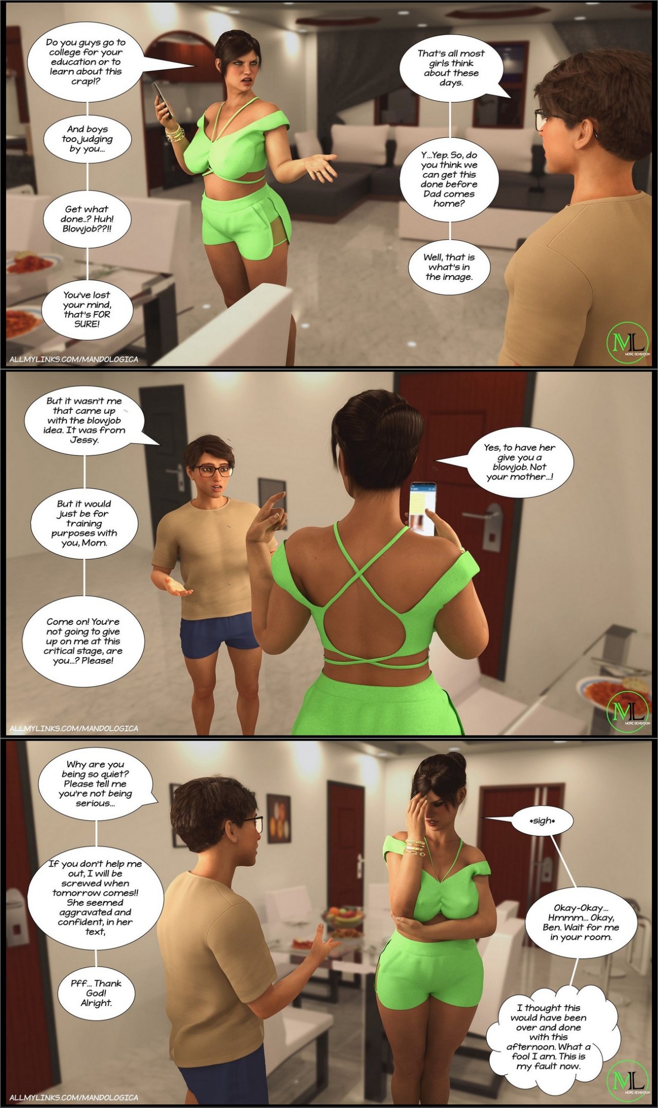 Forbidden Flames By Mandologica Part 2 Porn Comics english 43