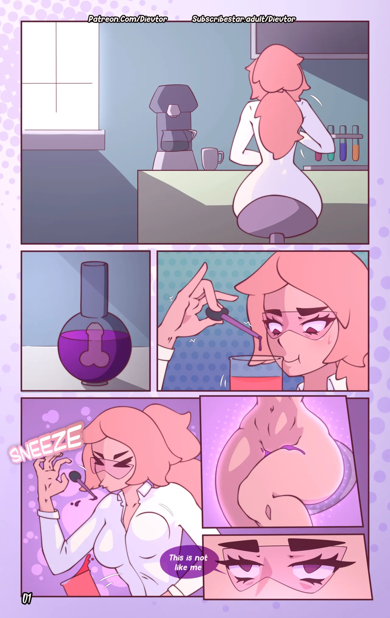 Futa Time By Dievtor Porn Comics english 02