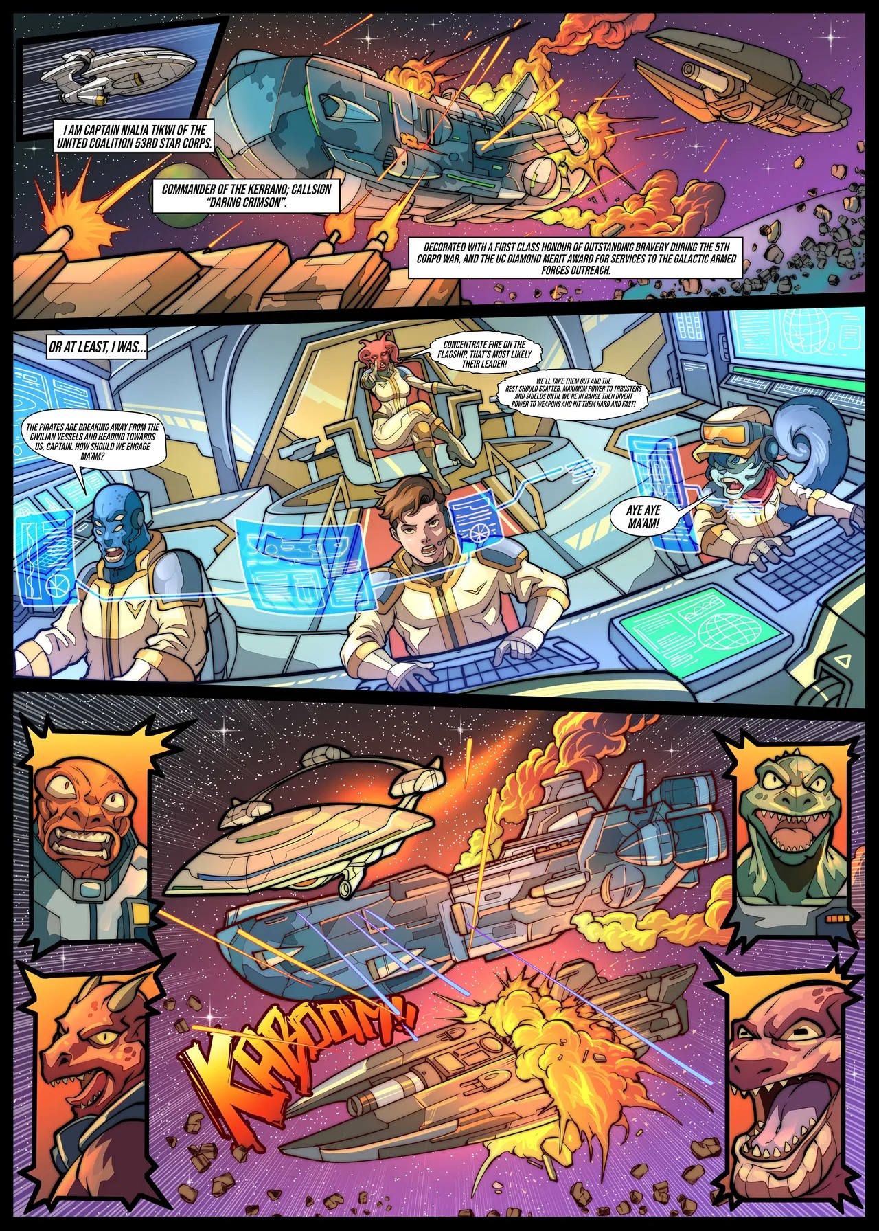 Galaxy Of Scum Issue Part 3: Tales From The Harem Porn Comics english 02