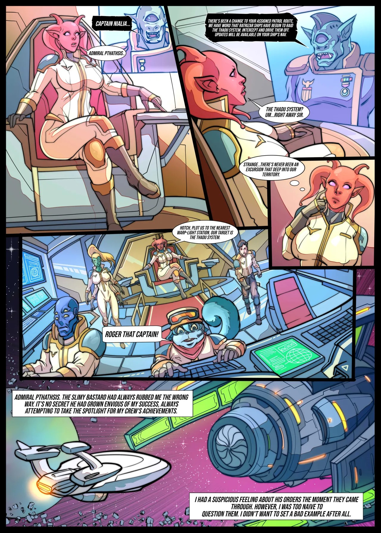 Galaxy Of Scum Issue Part 3: Tales From The Harem Porn Comics english 04