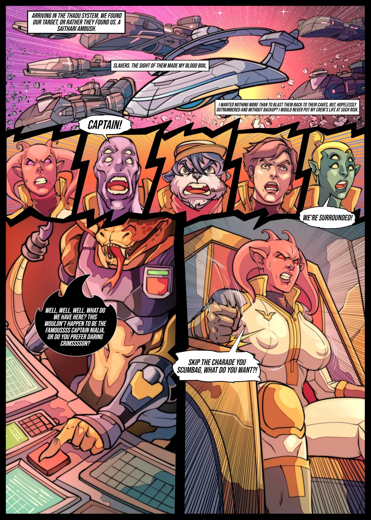 Galaxy Of Scum Issue Part 3: Tales From The Harem Porn Comics english 05