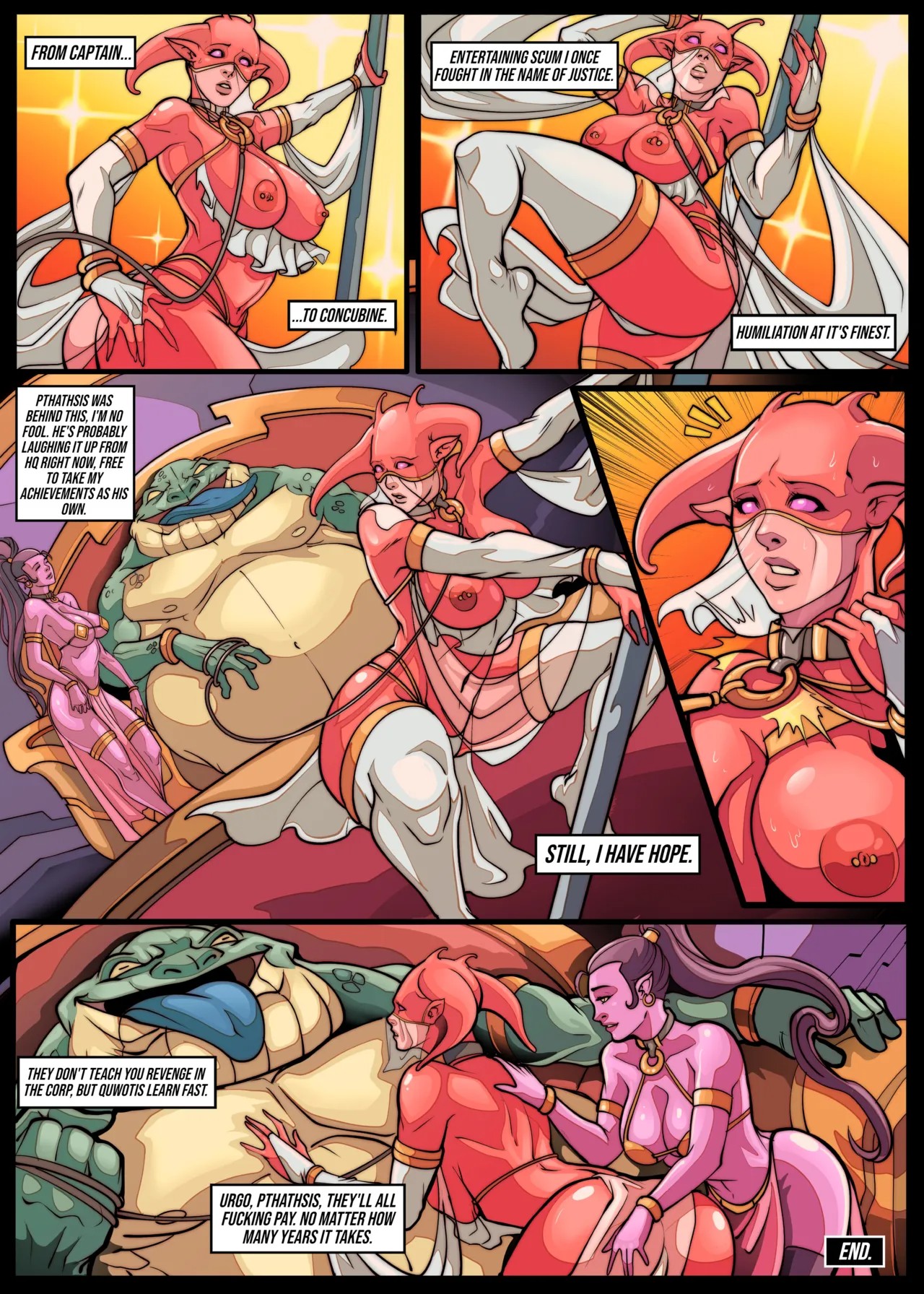 Galaxy Of Scum Issue Part 3: Tales From The Harem Porn Comics english 14