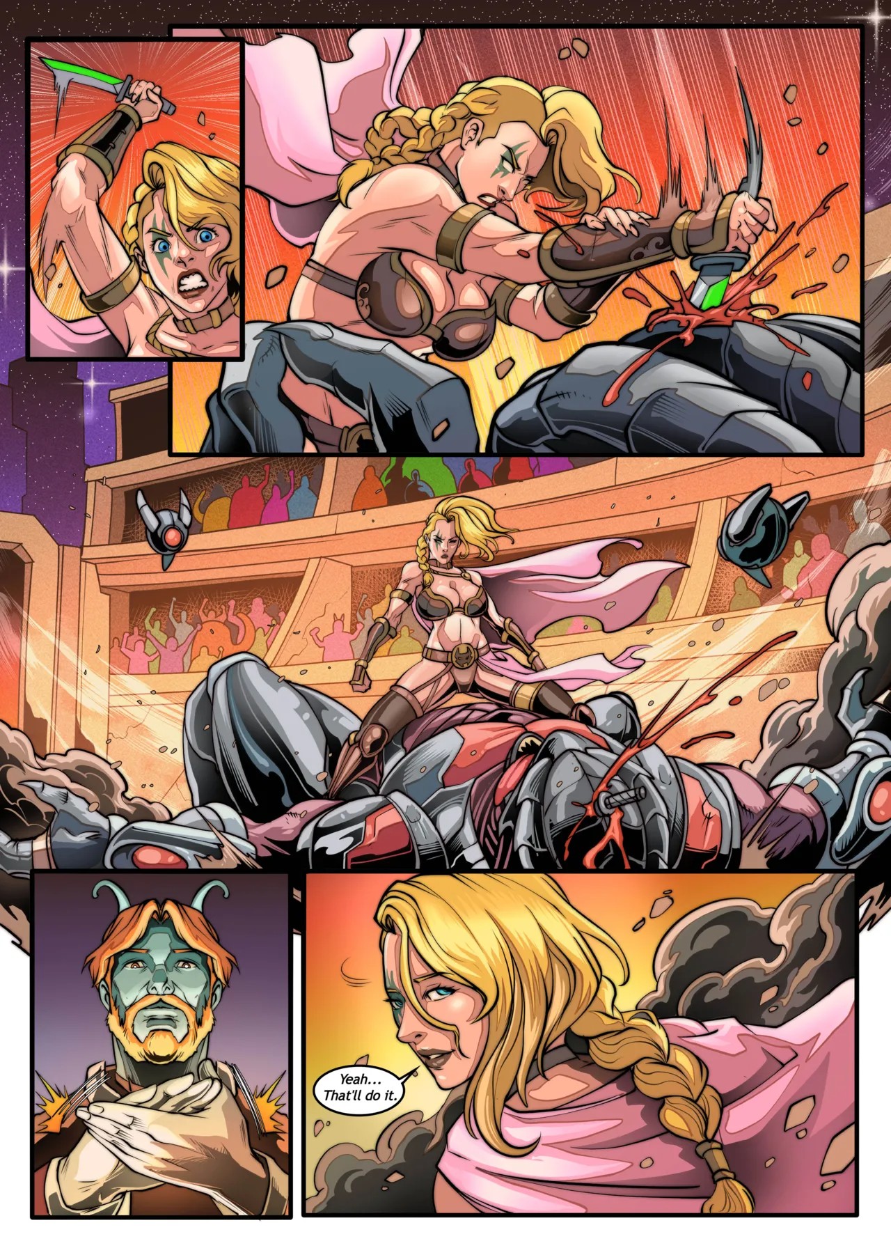 Galaxy Of Scum Issue Part 5: The Pit Porn Comics english 10
