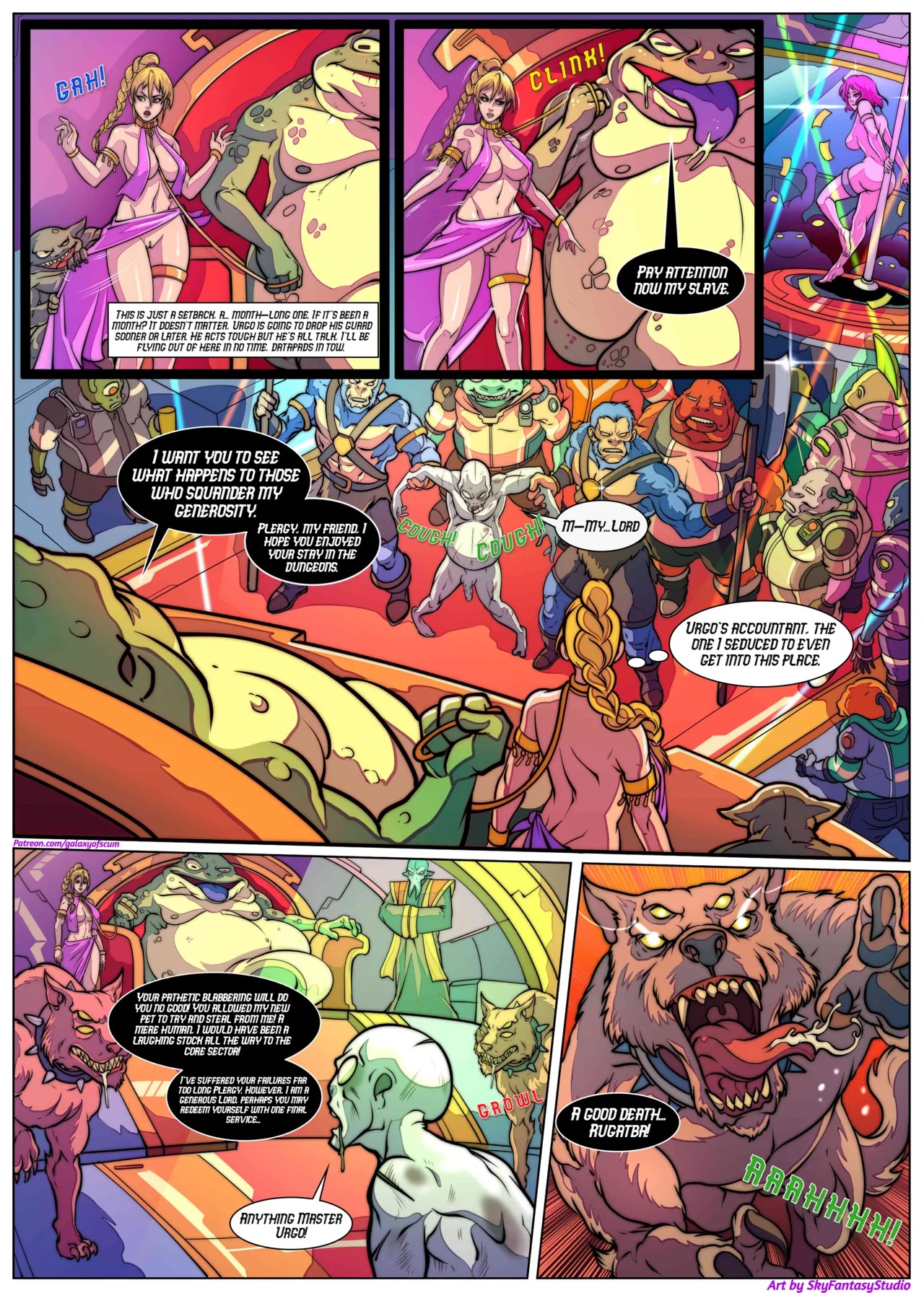 Galaxy Of Scum Issue Part 7: The Scourge Porn Comics english 04