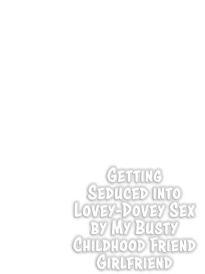 Getting Seduced into Lovey-Dovey Sex by My Busty Childhood Friend Girlfriend Porn Comics english 03