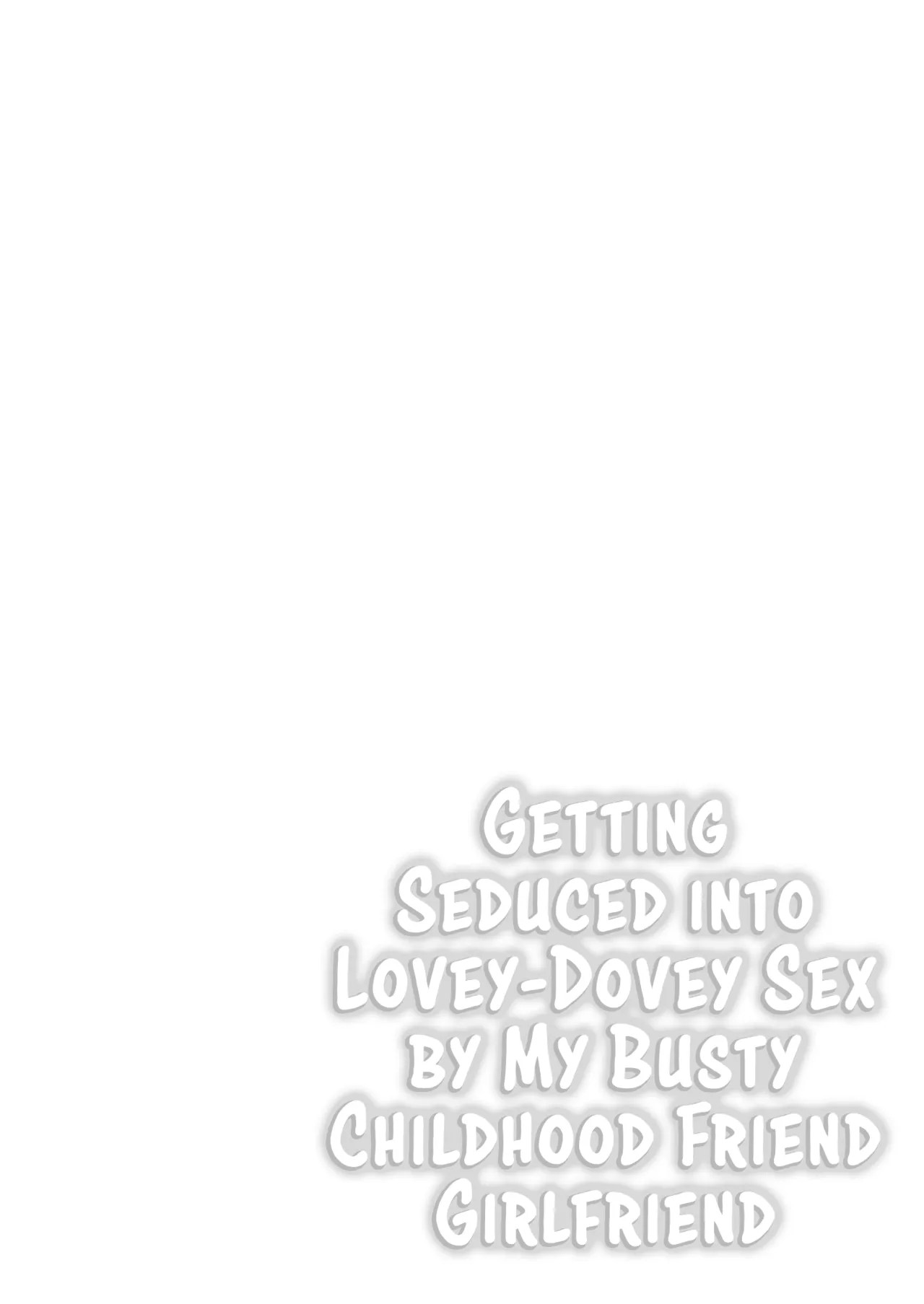 Getting Seduced into Lovey-Dovey Sex by My Busty Childhood Friend Girlfriend Porn Comics english 03