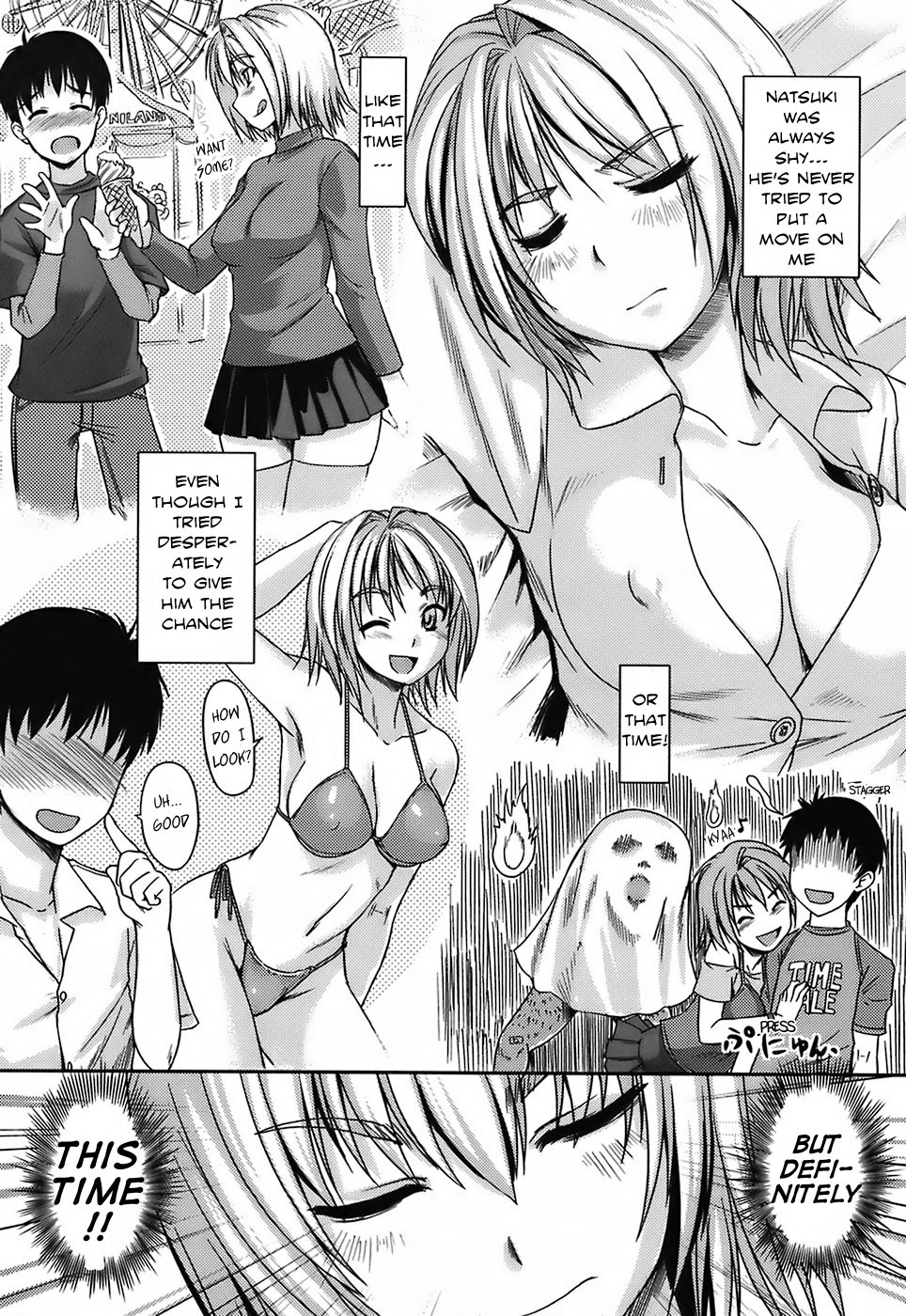 Girlfriend In Swimsuit Part 10: MArshmallow Morning!! Porn Comics english 03