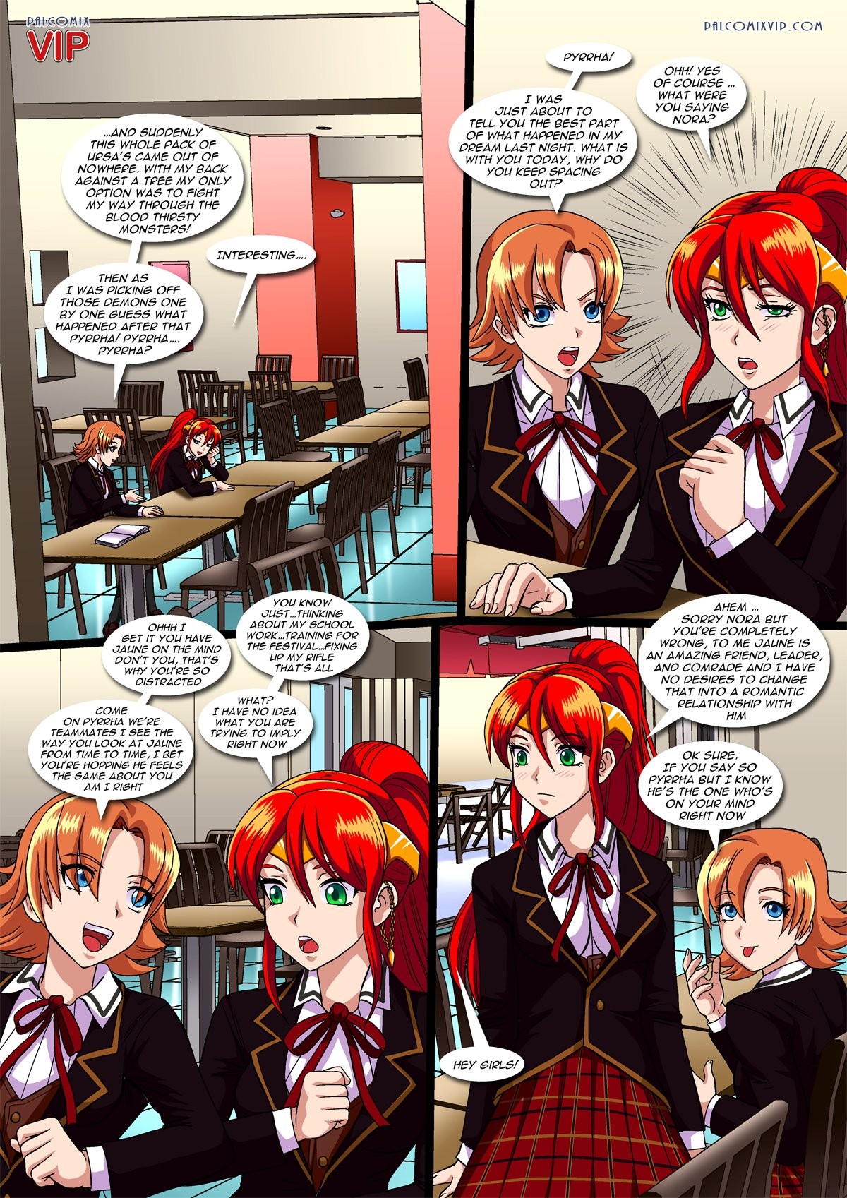 Girls Only Slumber Party Porn Comics english 02