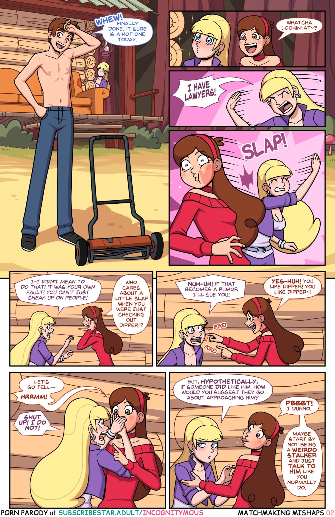 Gravity Falls: Matchmaking Mishaps Porn Comics english 02
