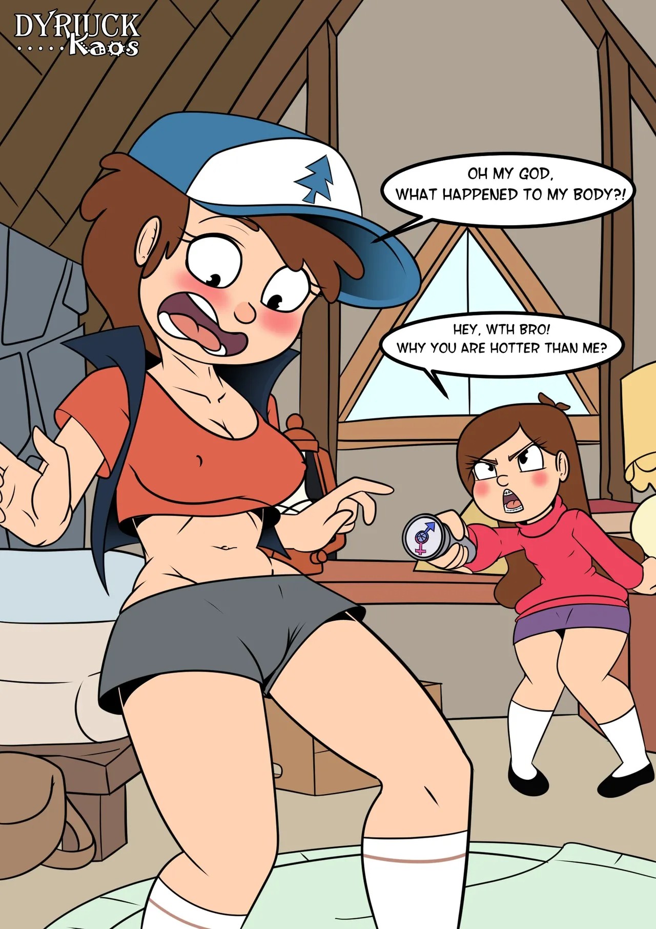 Gravity Fuck By DyriuckKaos  Porn Comics english 02