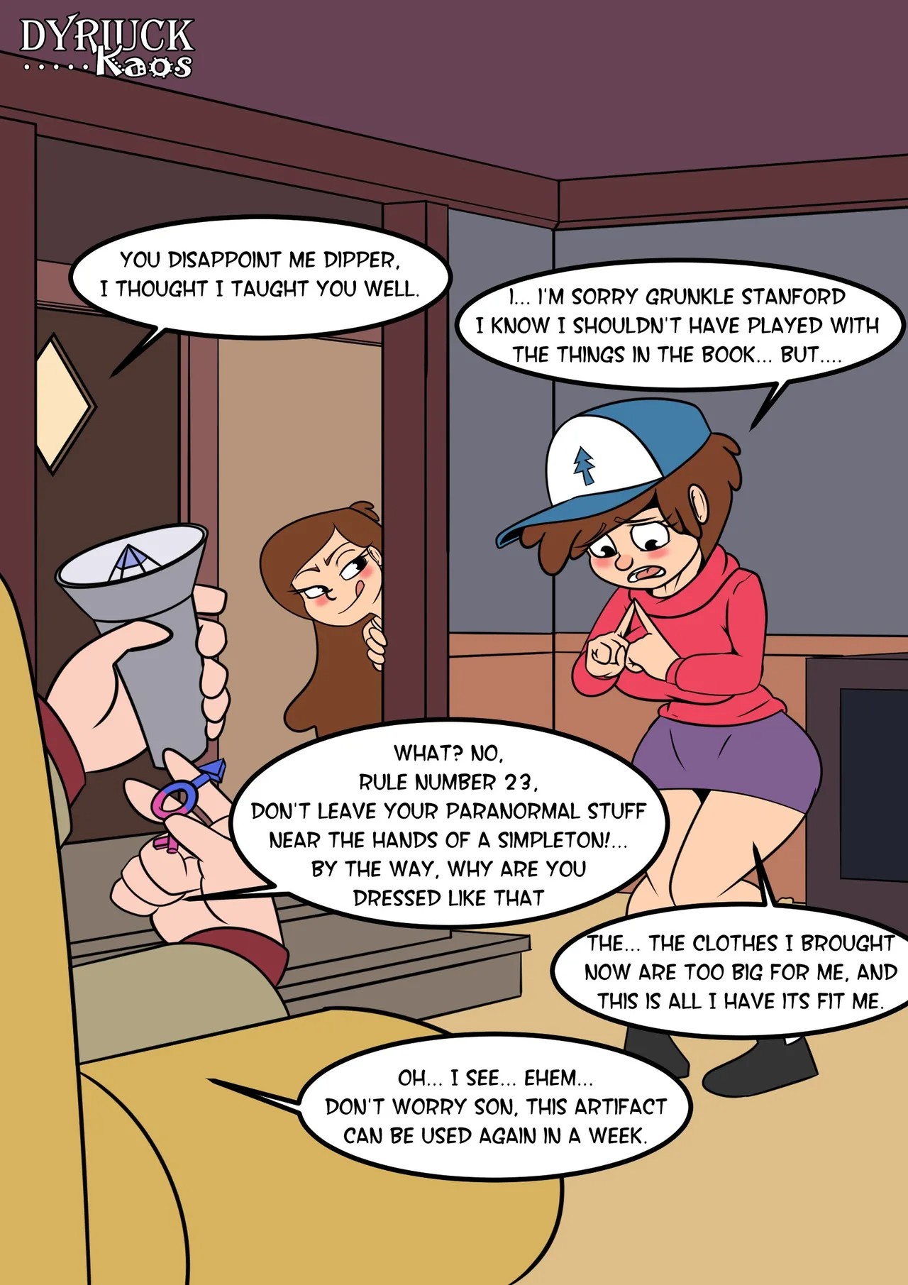 Gravity Fuck By DyriuckKaos  Porn Comics english 04
