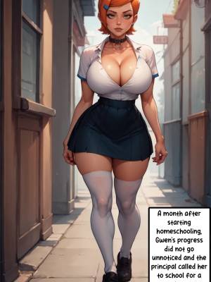 Gwen's Homeschooling Part 2 Porn Comics english 02