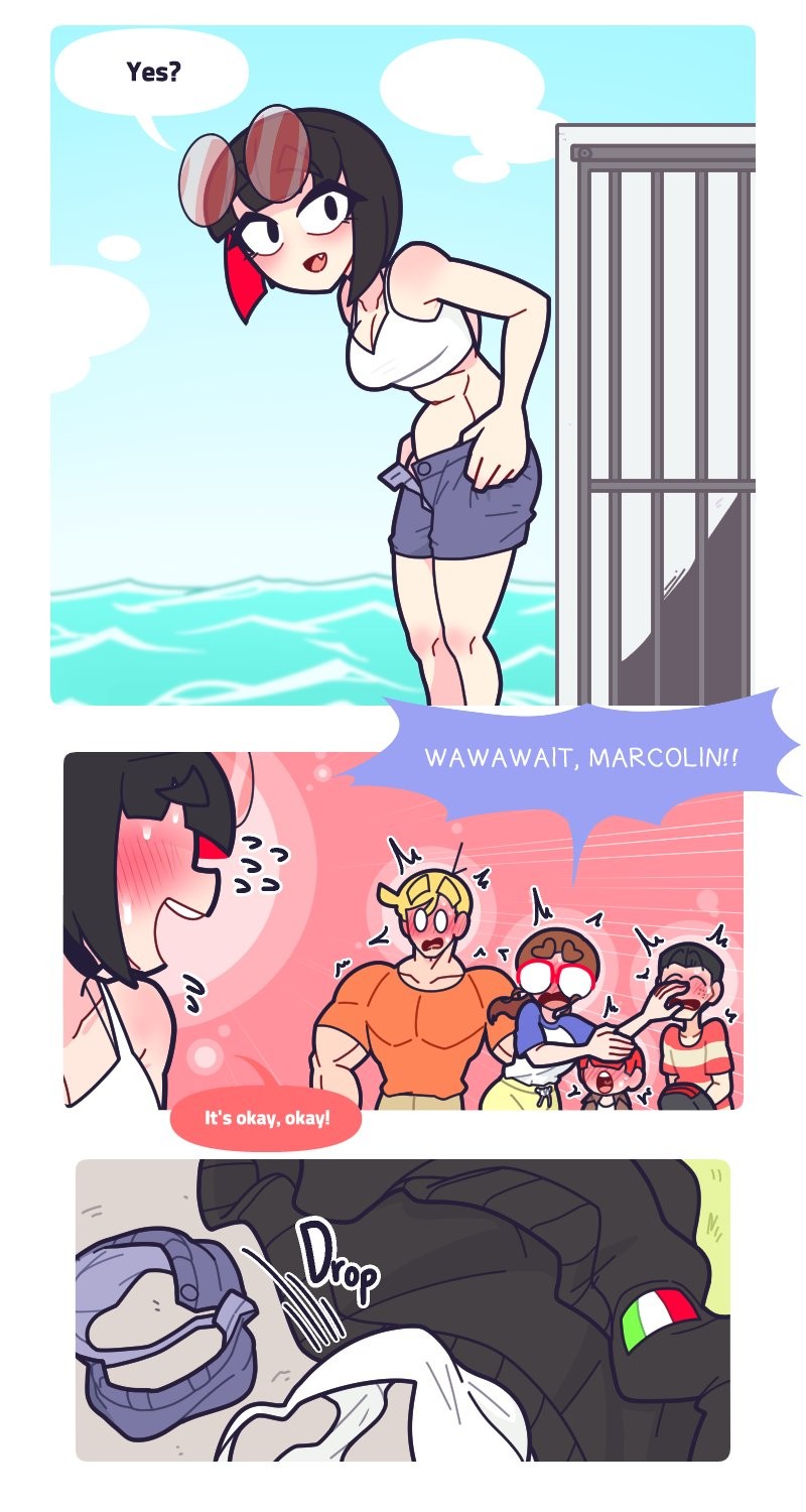 Hello! Marcolin R Part 23: Invader Of The Harem Front 1 Porn Comics english 08