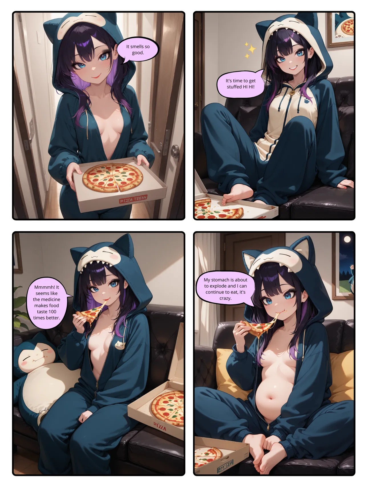 How To Become a Snorlax: The Discover Of A Solution Porn Comics english 09