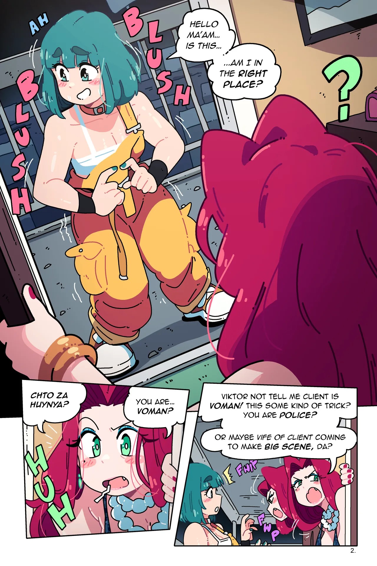 I spent A Night With A Russian Prostitute To Find Out If I was Into Girls Porn Comics english 04