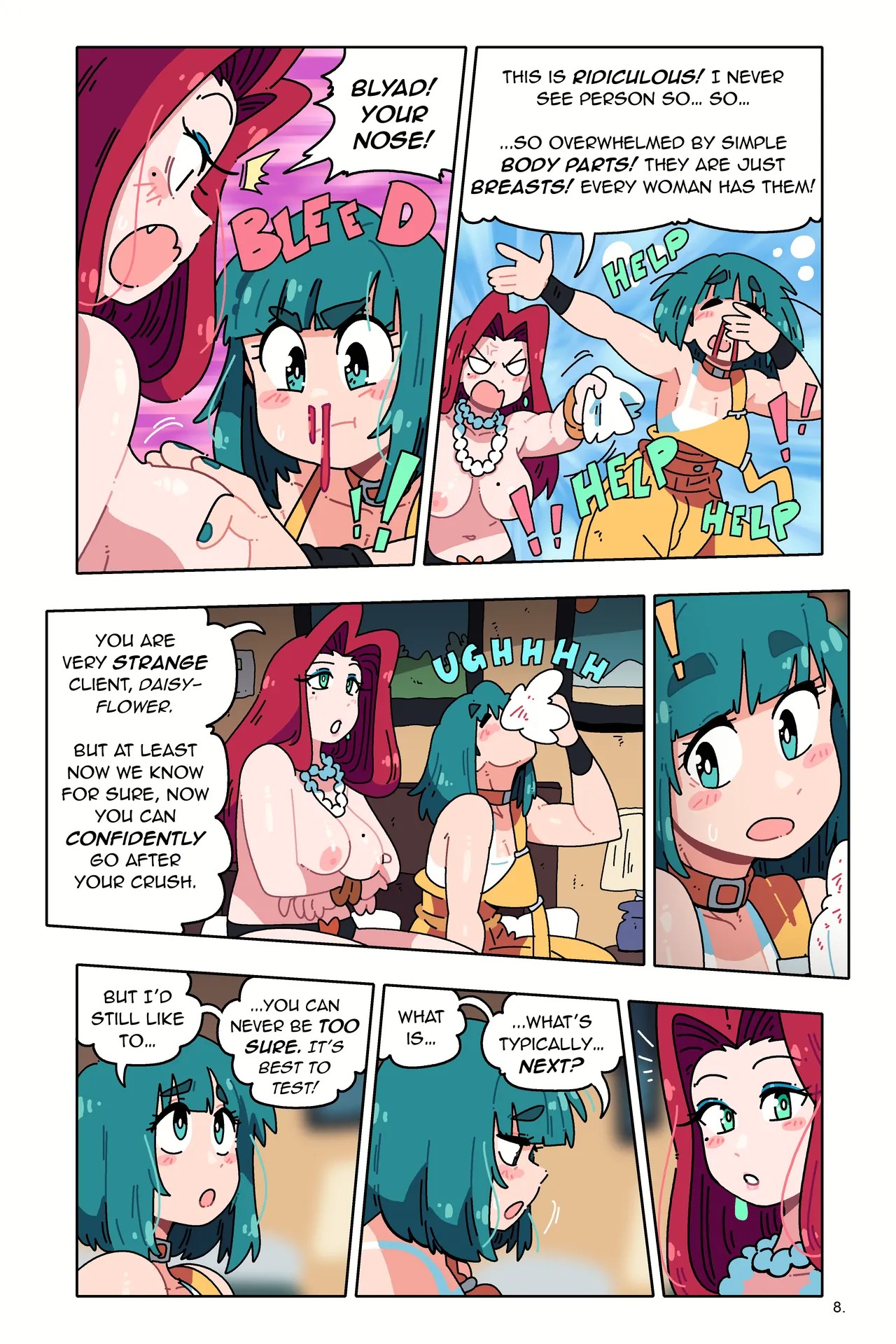 I spent A Night With A Russian Prostitute To Find Out If I was Into Girls Porn Comics english 10