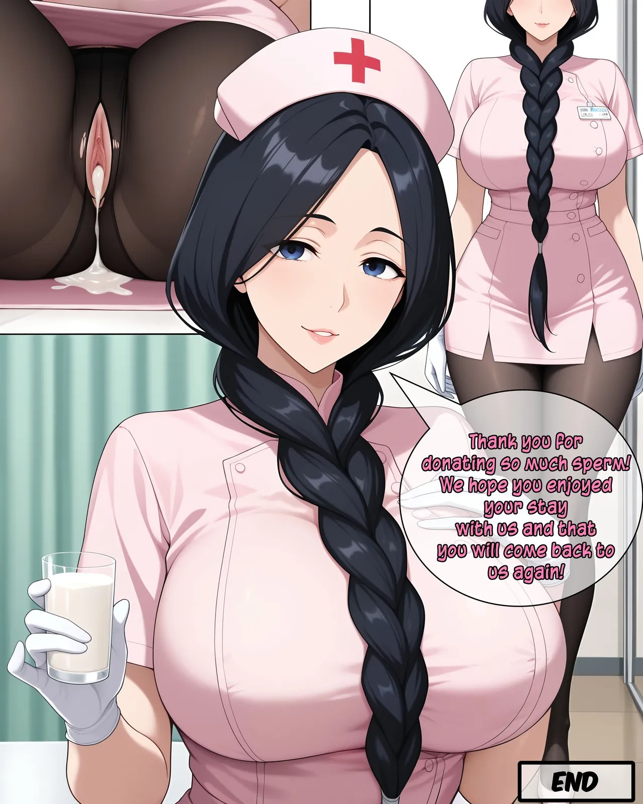 KARAKURA WHORES Part 2: Slutty Nurse Porn Comics english 14