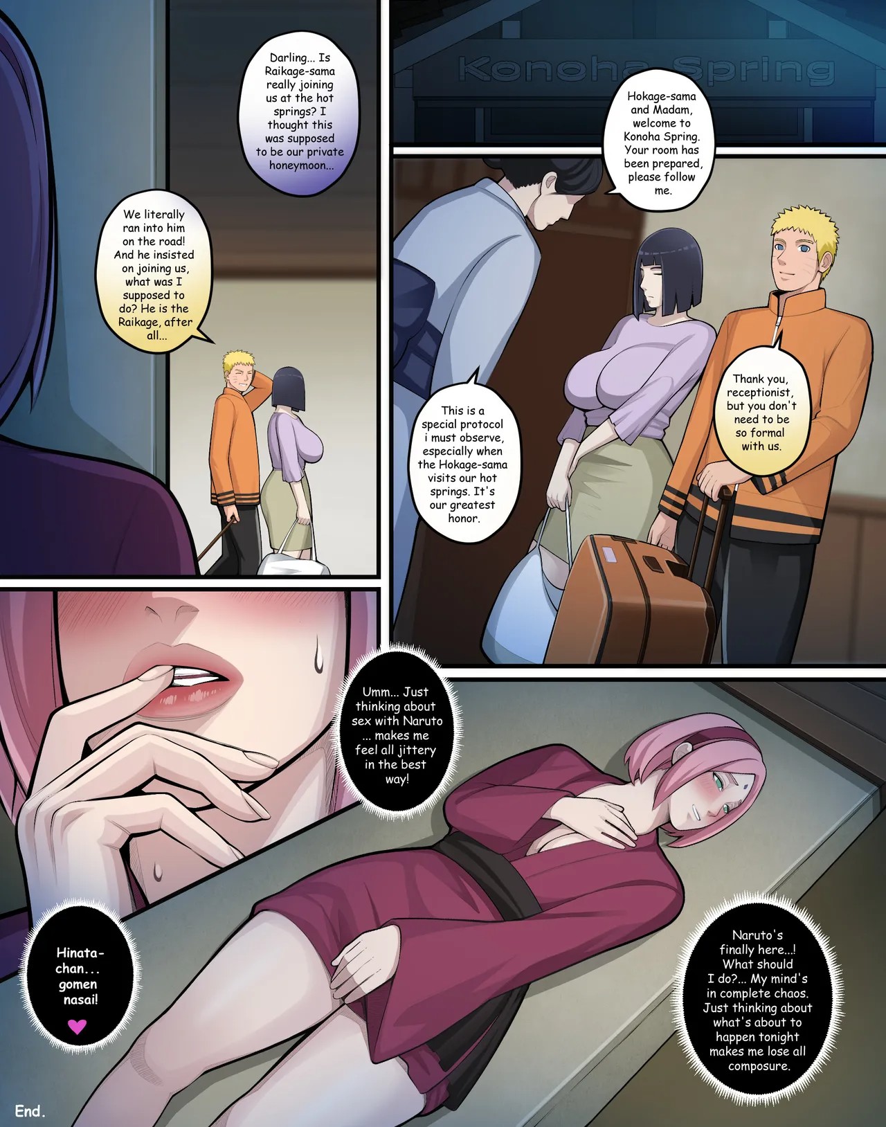 Konoha Spring: Side Story Porn Comics english 19