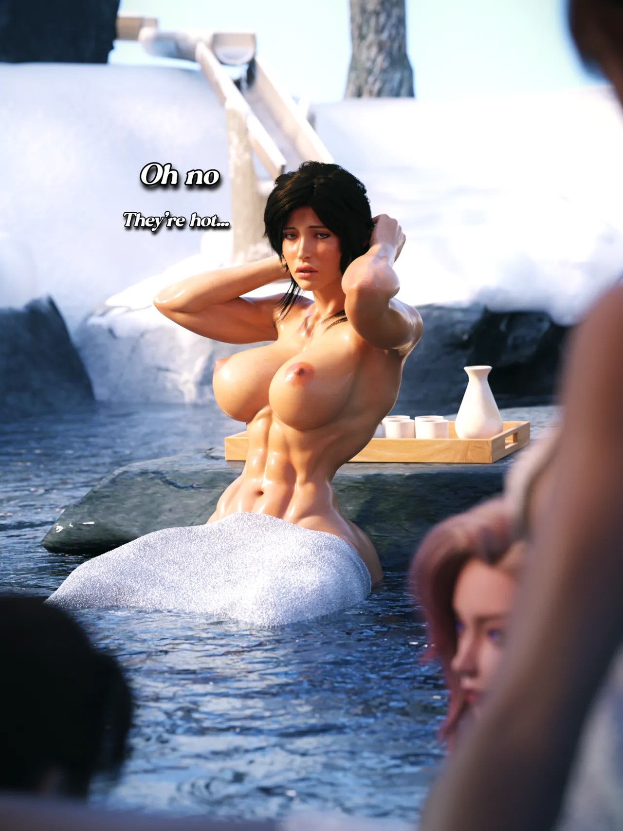 Lara At The Onsen Porn Comics english 04