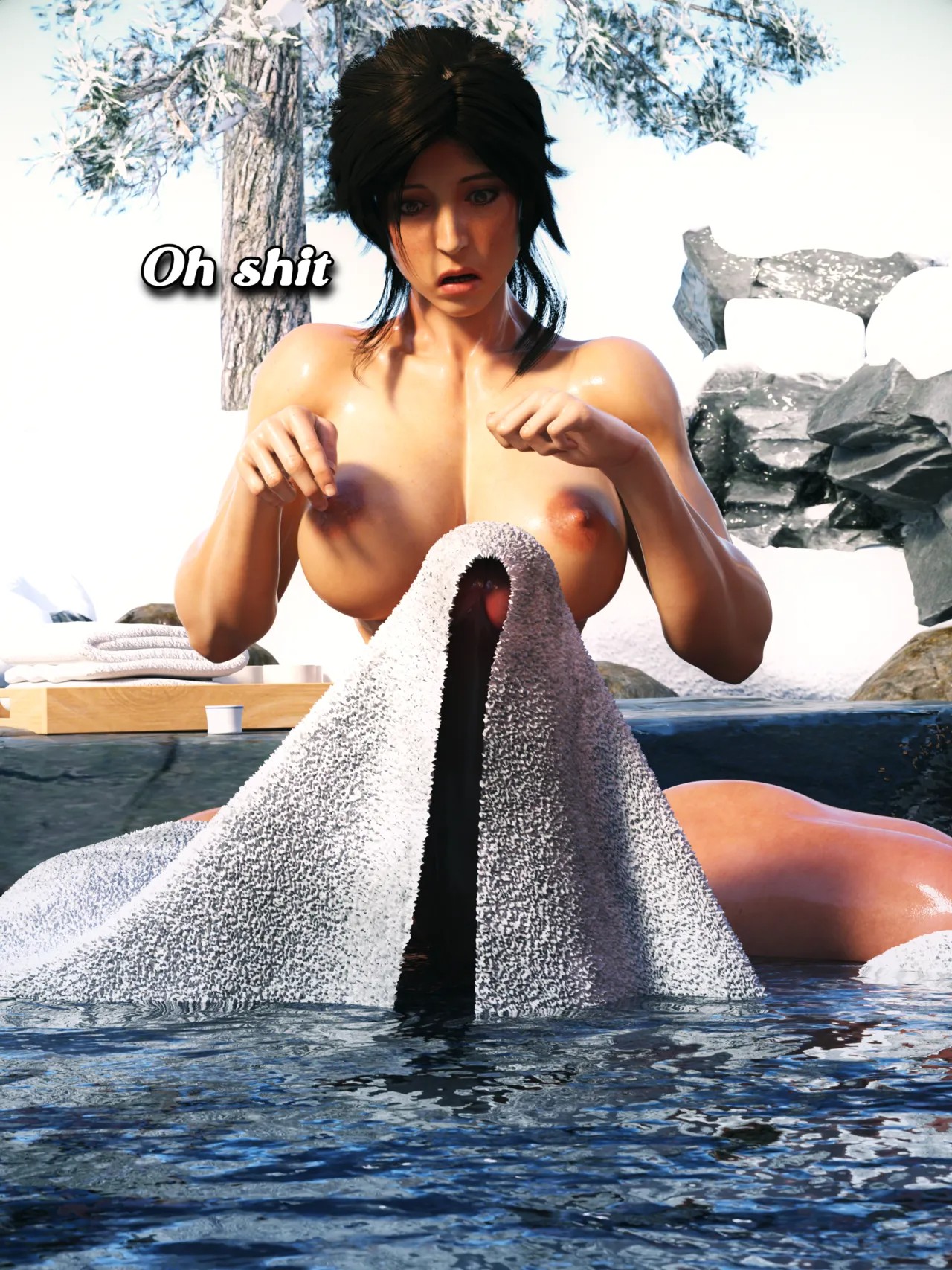 Lara At The Onsen Porn Comics english 12