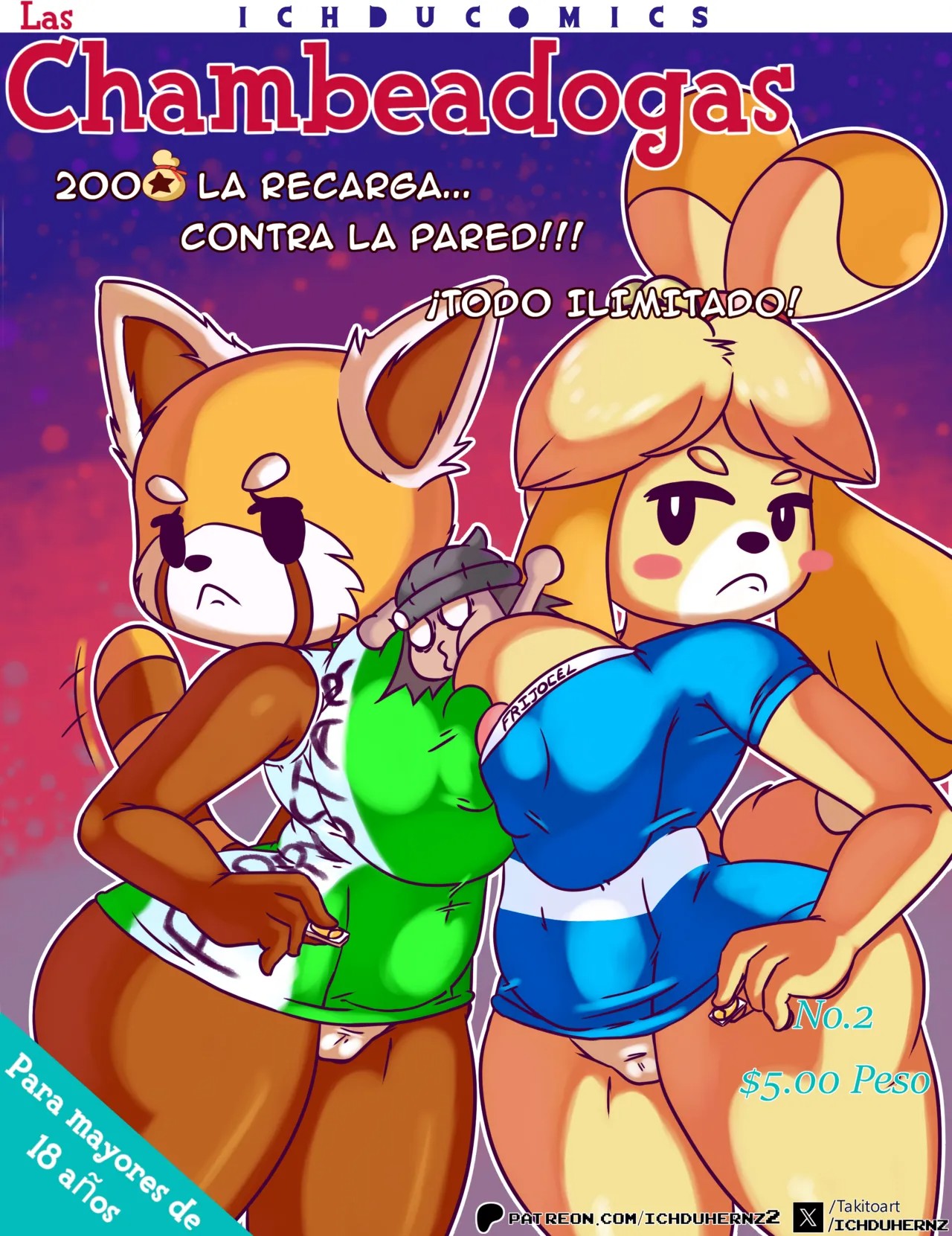 Las Chambeadogas Part 2 Porn Comics english 02