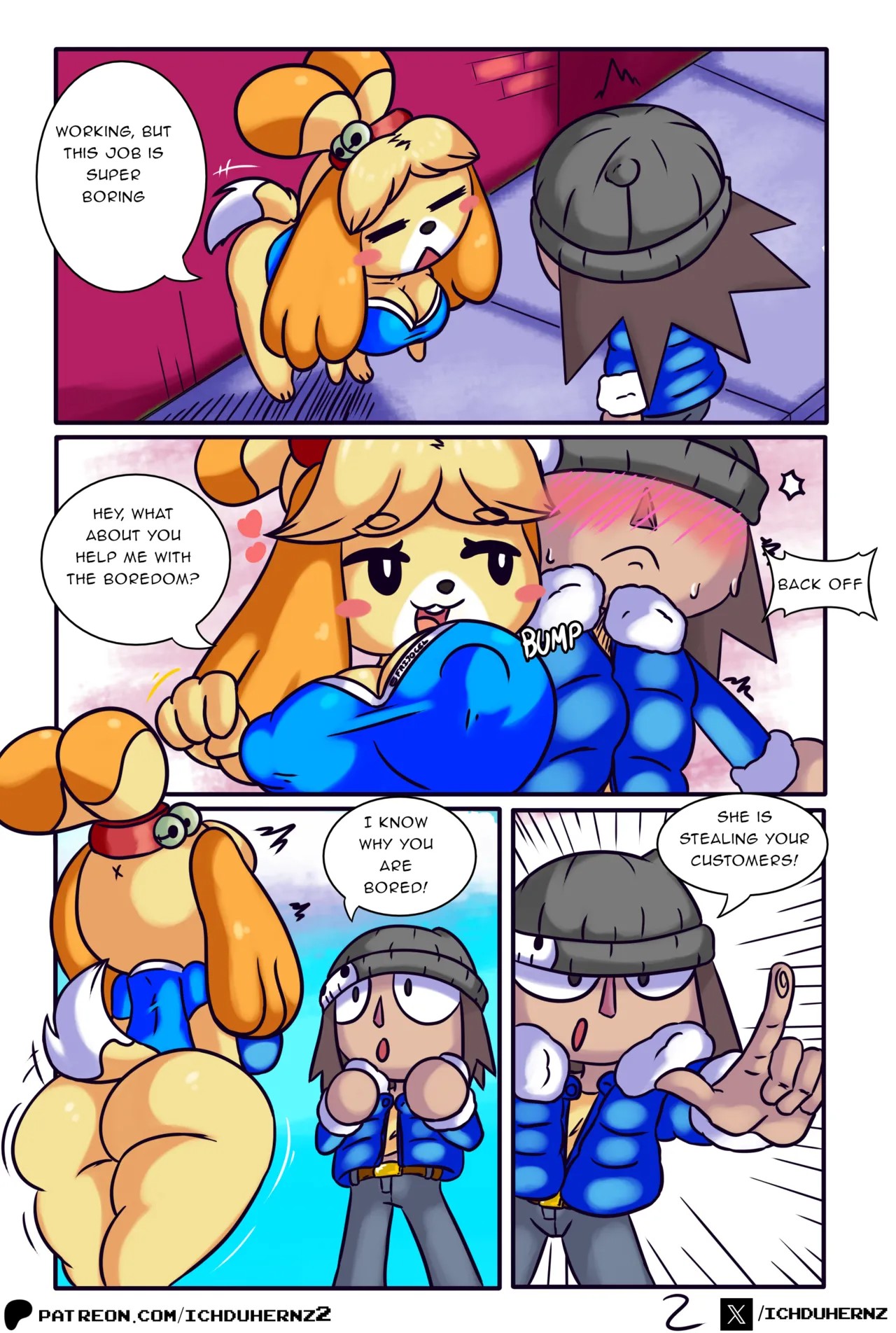 Las Chambeadogas Part 2 Porn Comics english 04