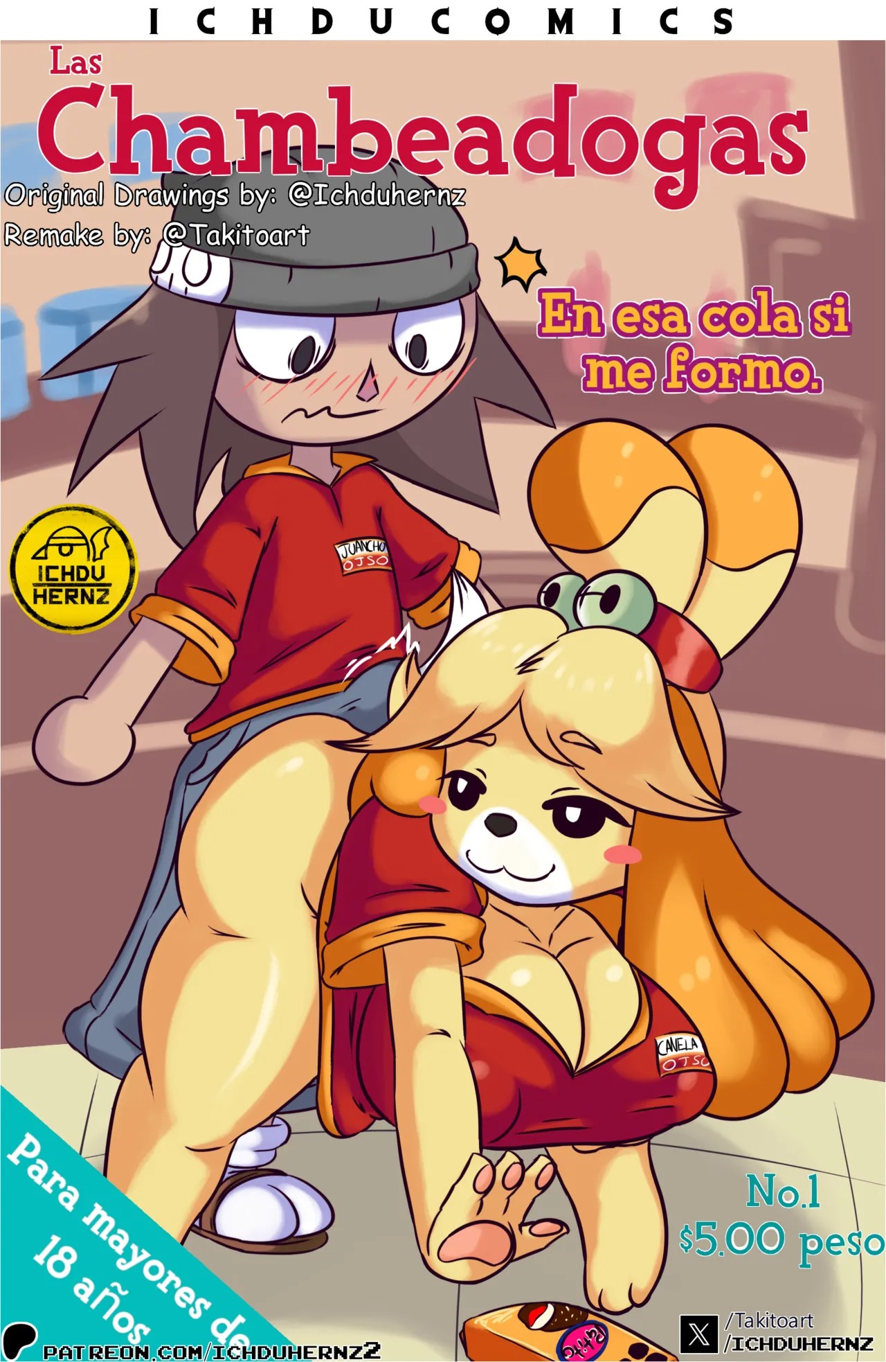 Las Chambeadogas Porn Comics english 02