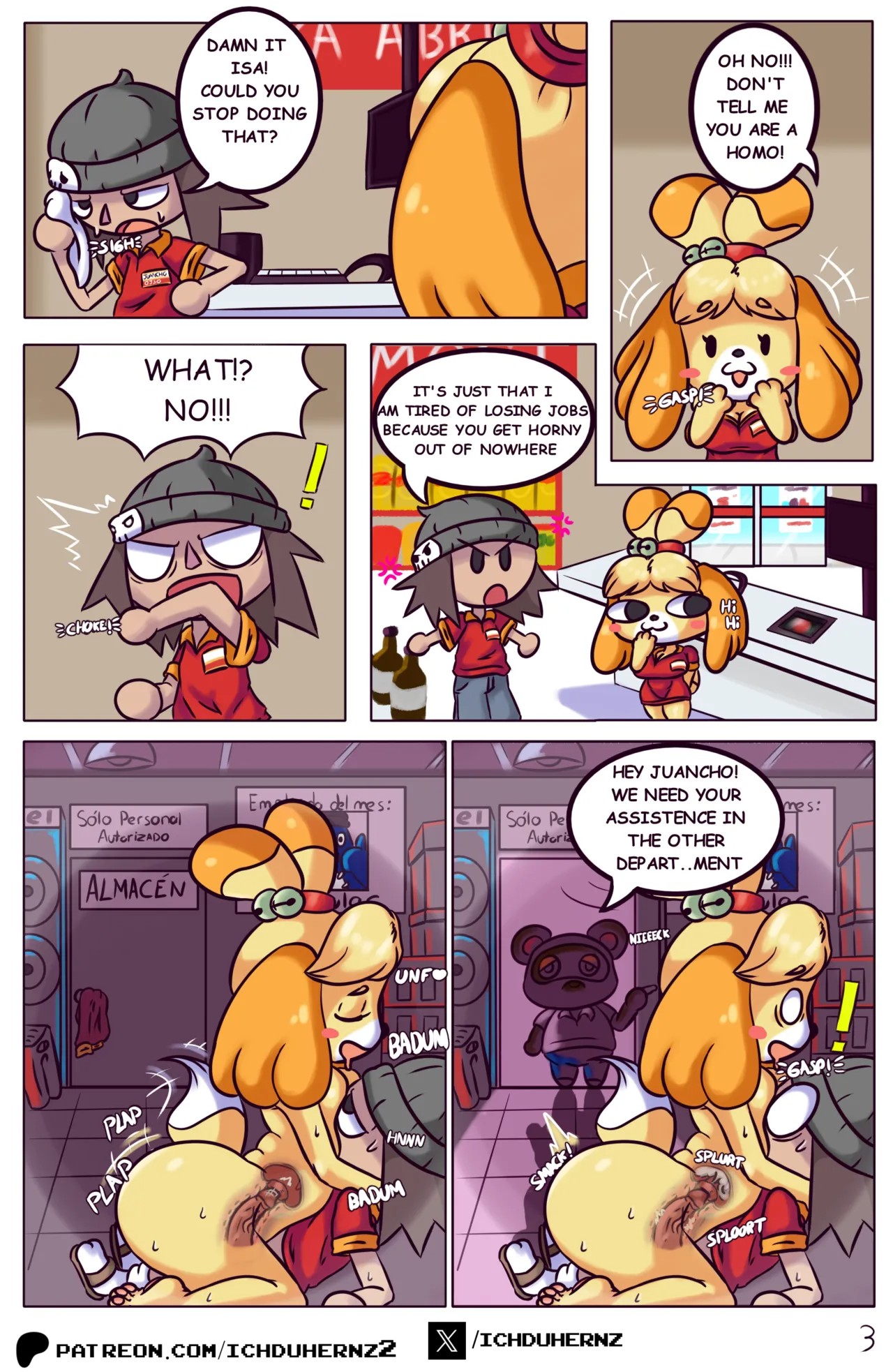 Las Chambeadogas Porn Comics english 05