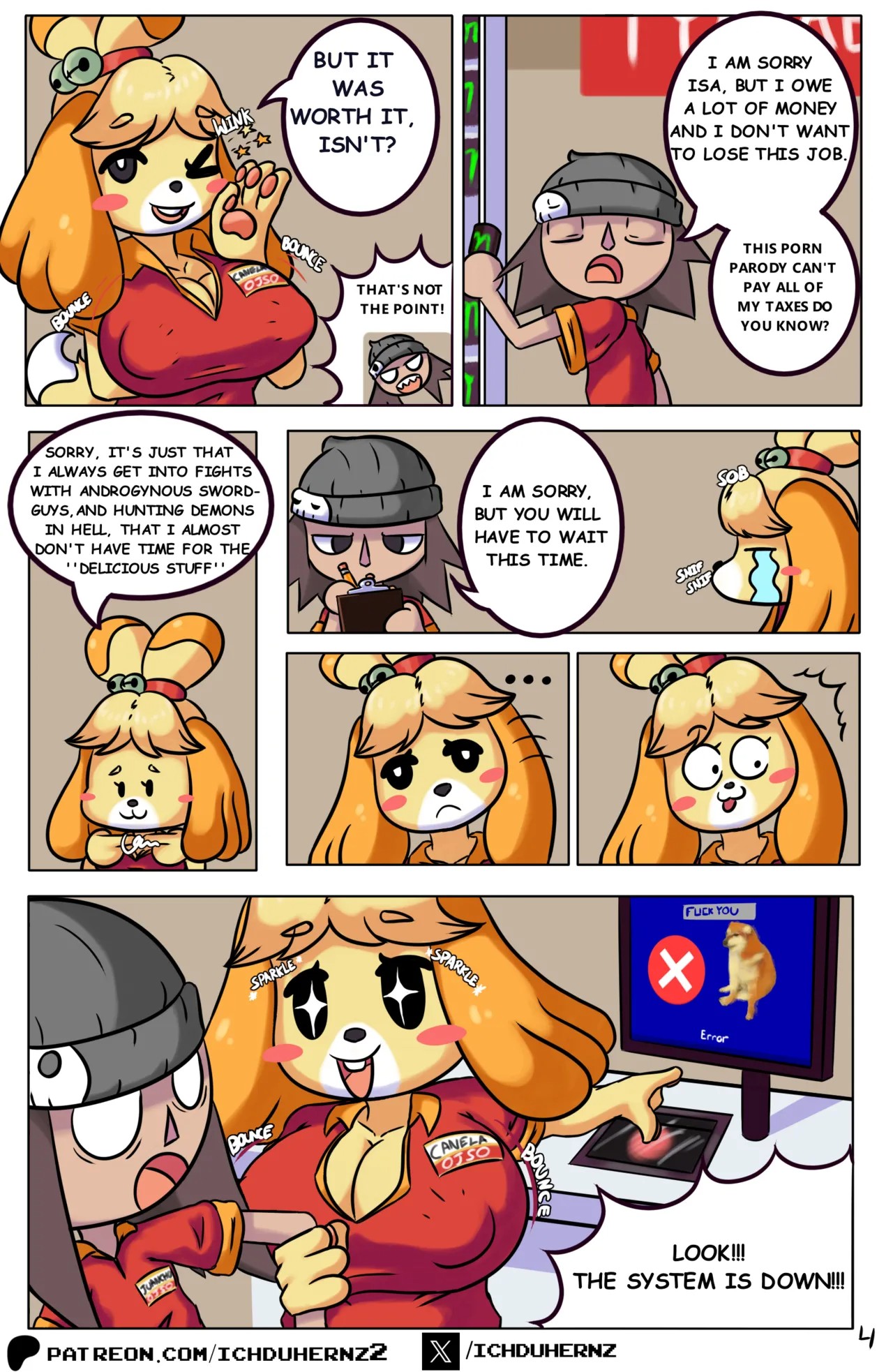 Las Chambeadogas Porn Comics english 06
