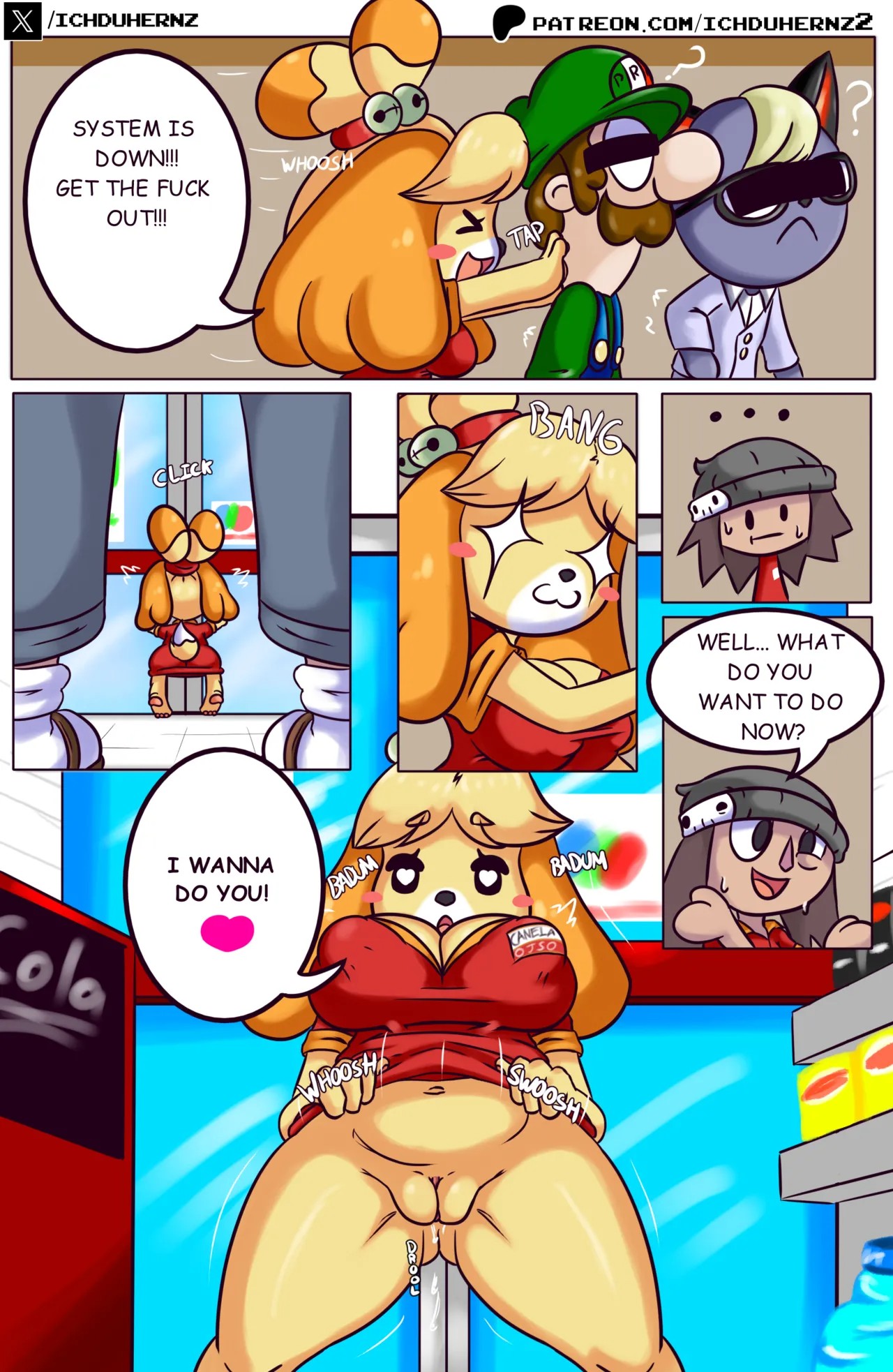 Las Chambeadogas Porn Comics english 07