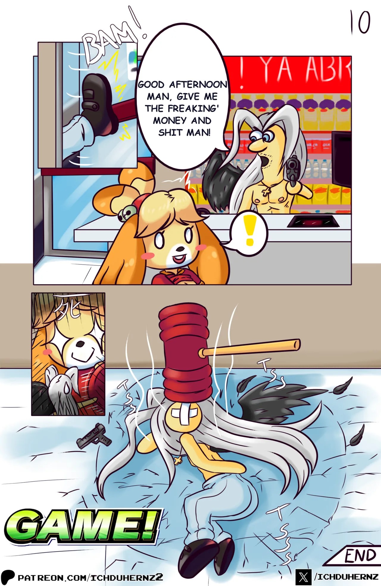 Las Chambeadogas Porn Comics english 12