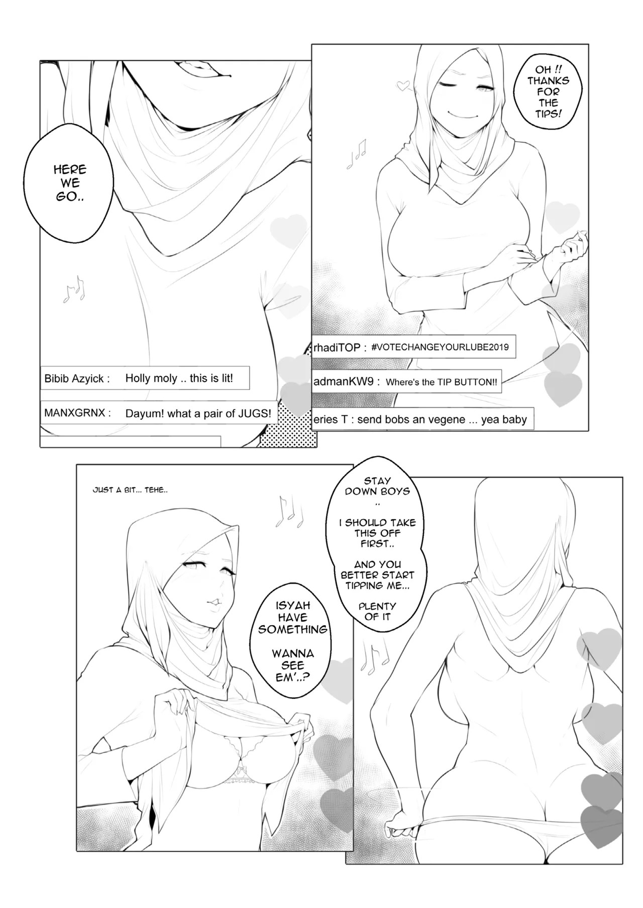 Live By Hijabolic Porn Comics english 04