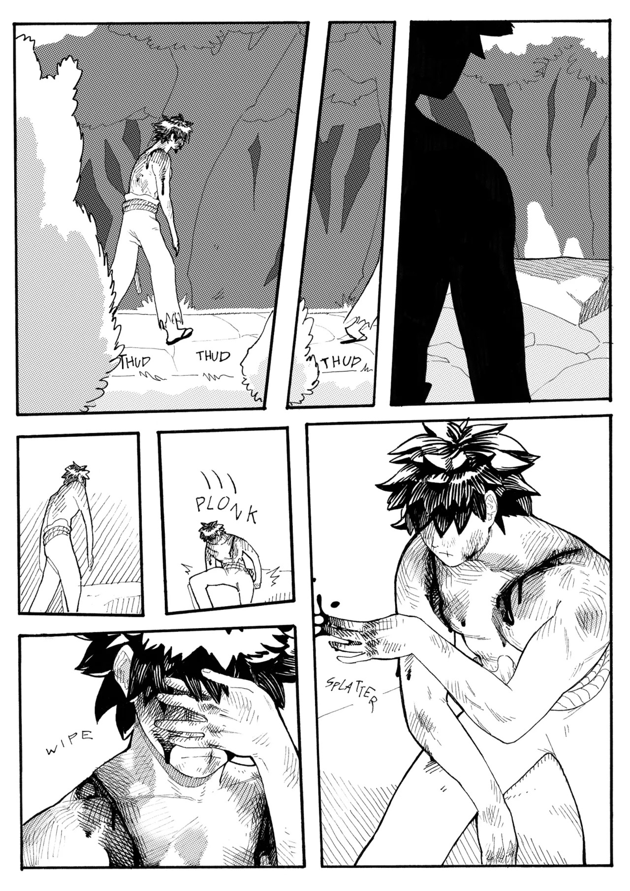 Lost Battered Fuck Puppy Porn Comics english 03
