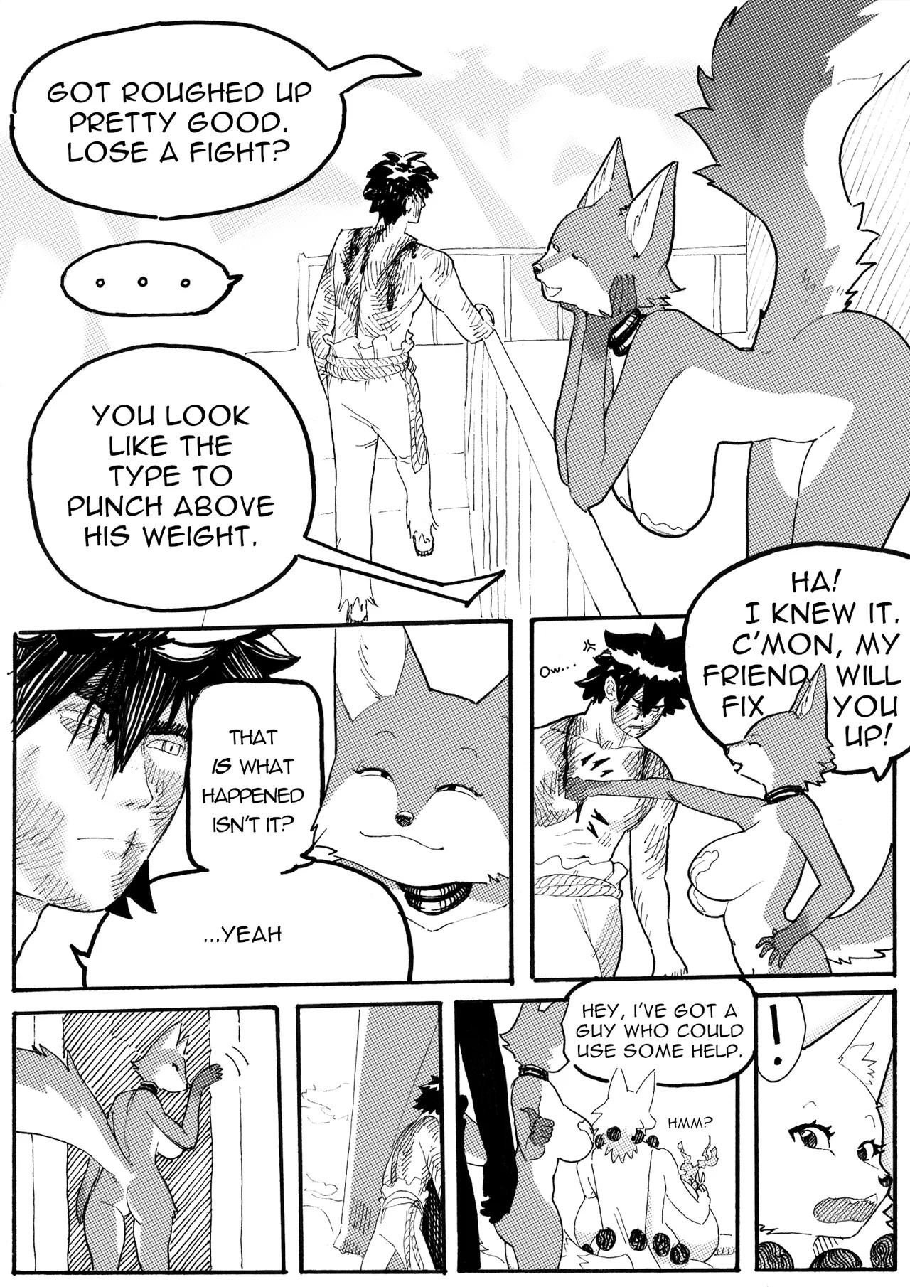 Lost Battered Fuck Puppy Porn Comics english 08