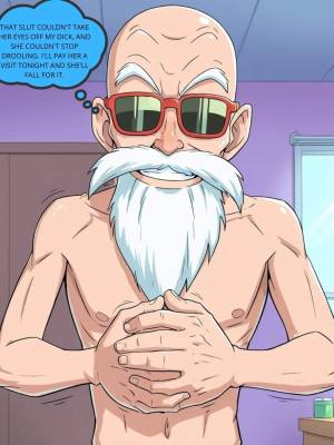 Master Roshi & Android 18 Porn Comics english 06