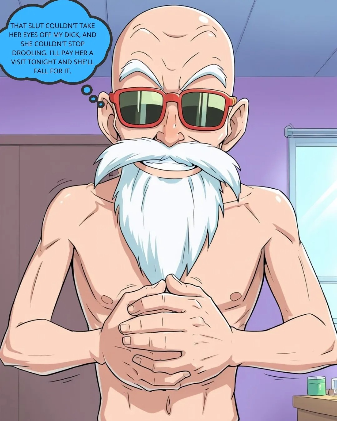 Master Roshi & Android 18 Porn Comics english 06