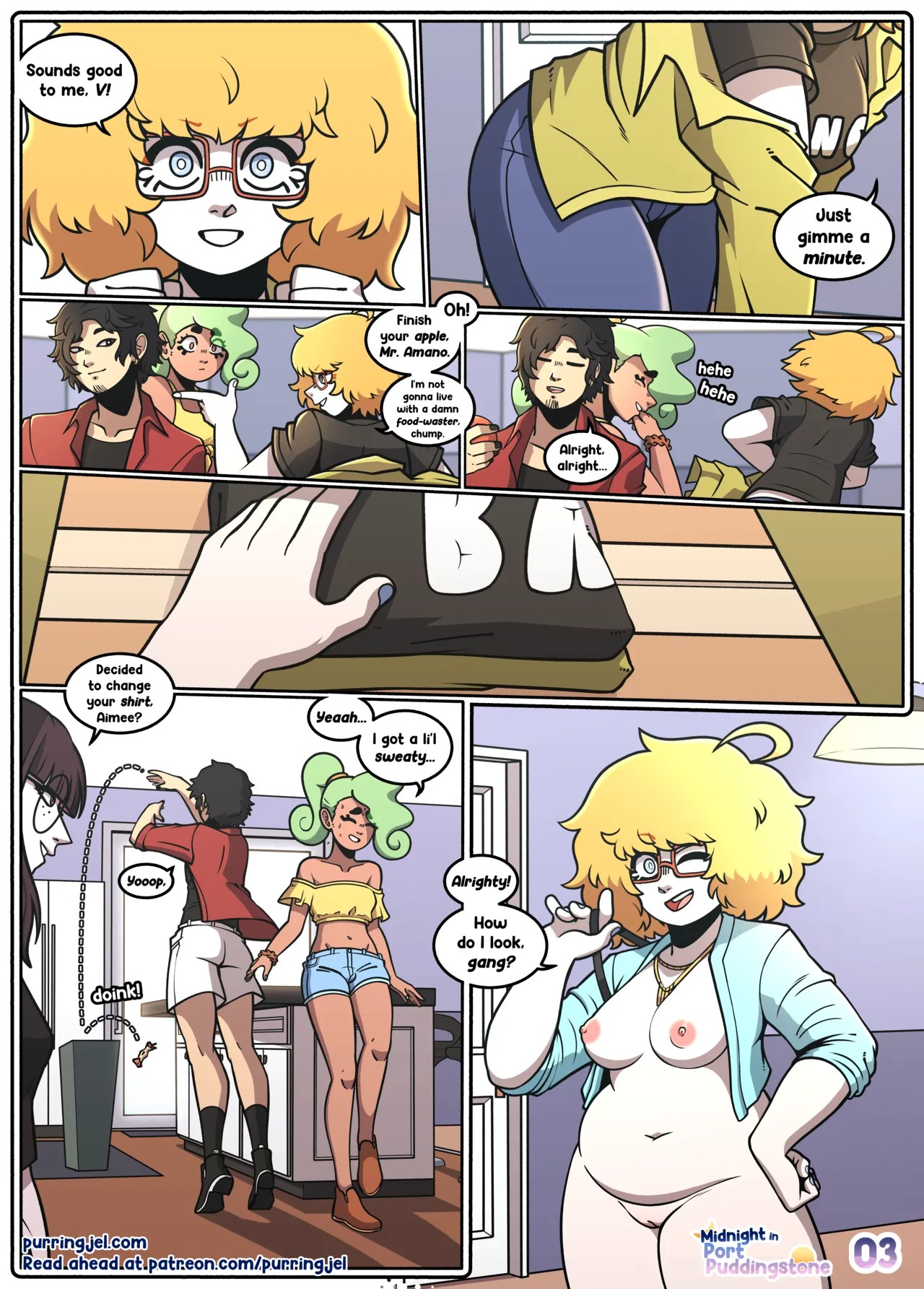 Midnight In Port Puddingstone Porn Comics english 03