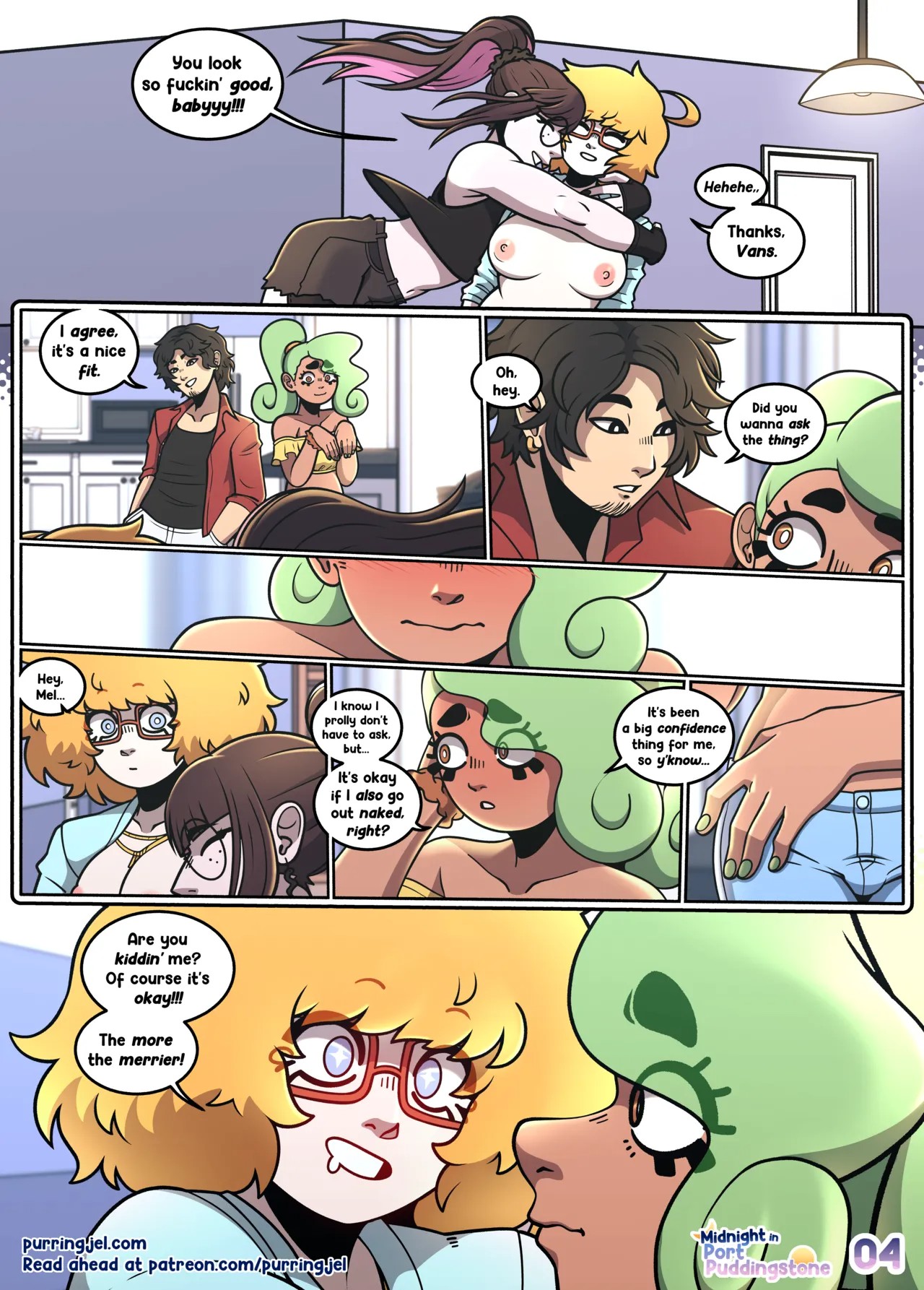 Midnight In Port Puddingstone Porn Comics english 04