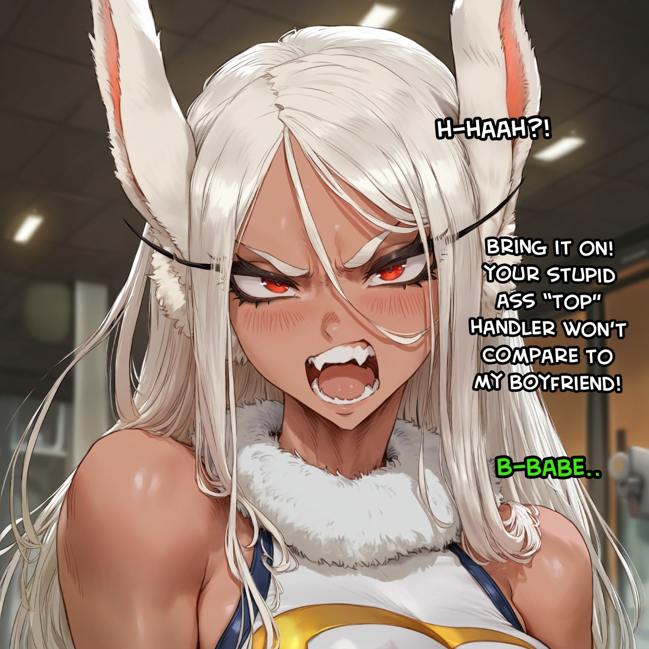 Mirko From MHA In Need Of a New "Handler"  Porn Comics english 08