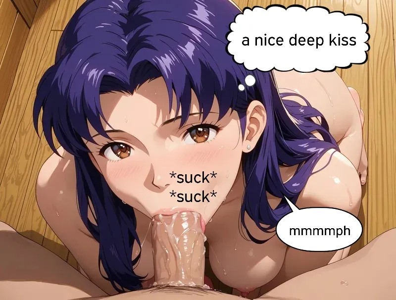 Misato Fucks You In The Sauna Porn Comics english 08