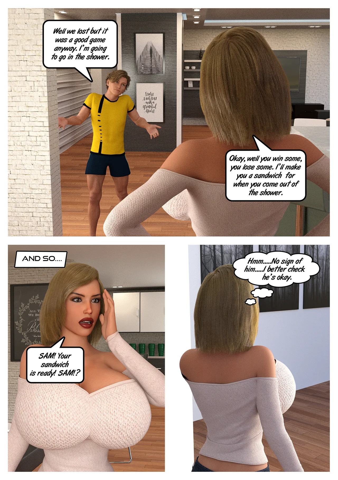 Mothers Duty By The Omega Rabbit Porn Comics english 11