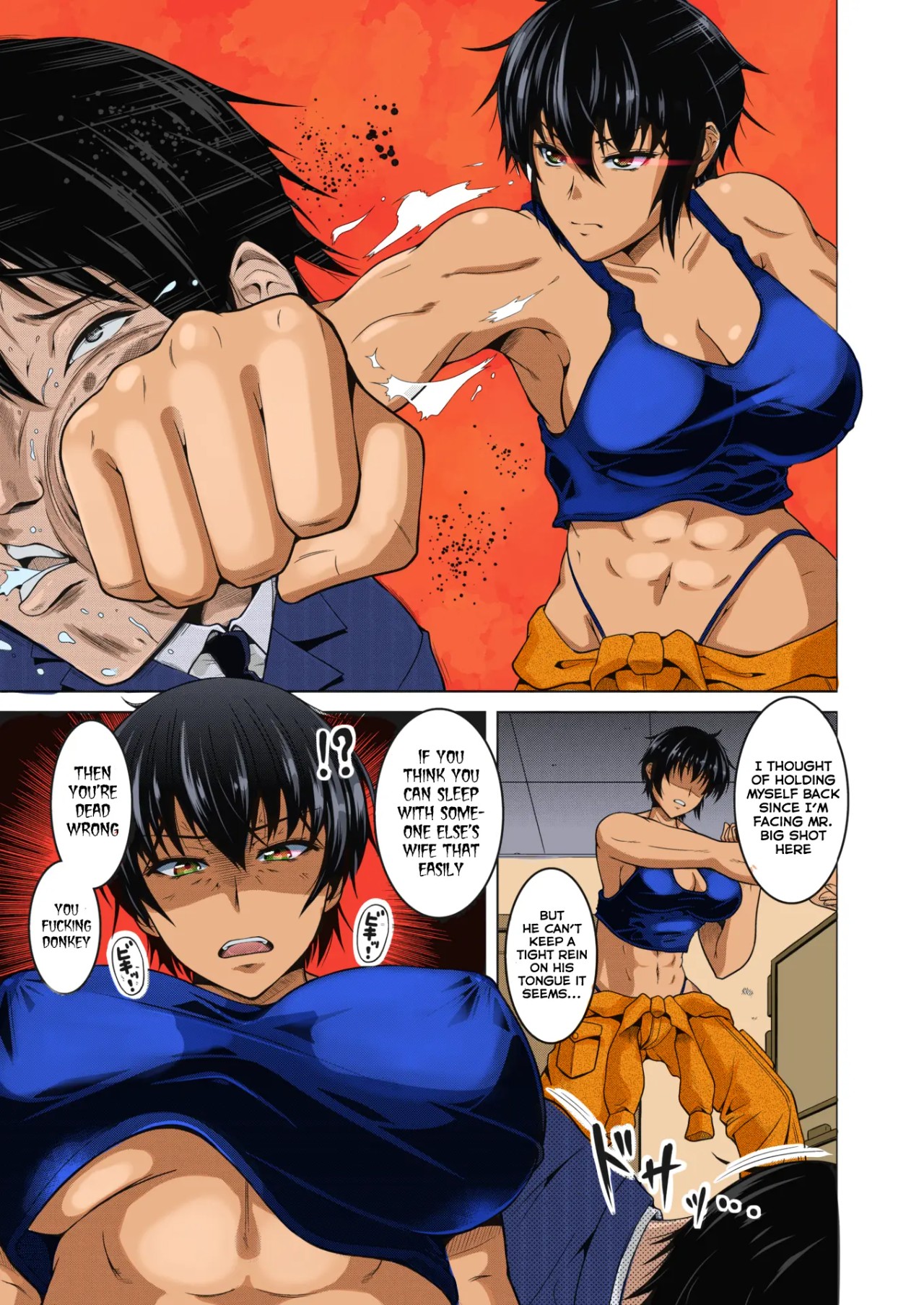 My (Manly) Wife Is NTR-Proof. Porn Comics english 05