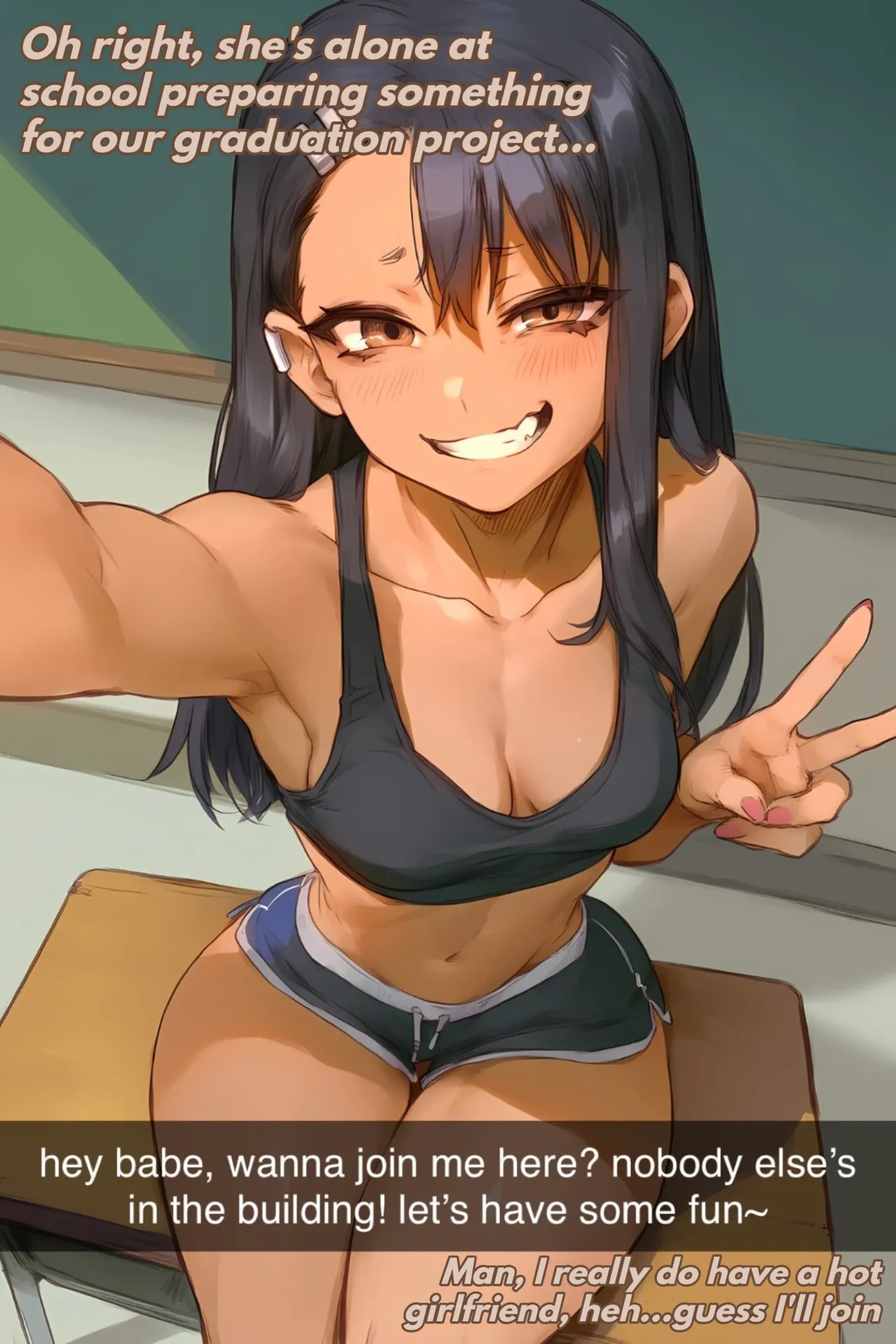 Nagatoro's Harem Porn Comics english 02