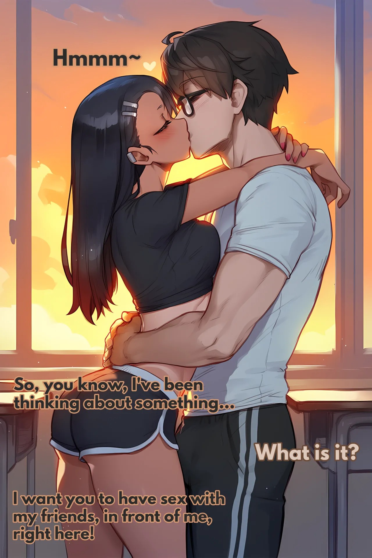 Nagatoro's Harem Porn Comics english 04
